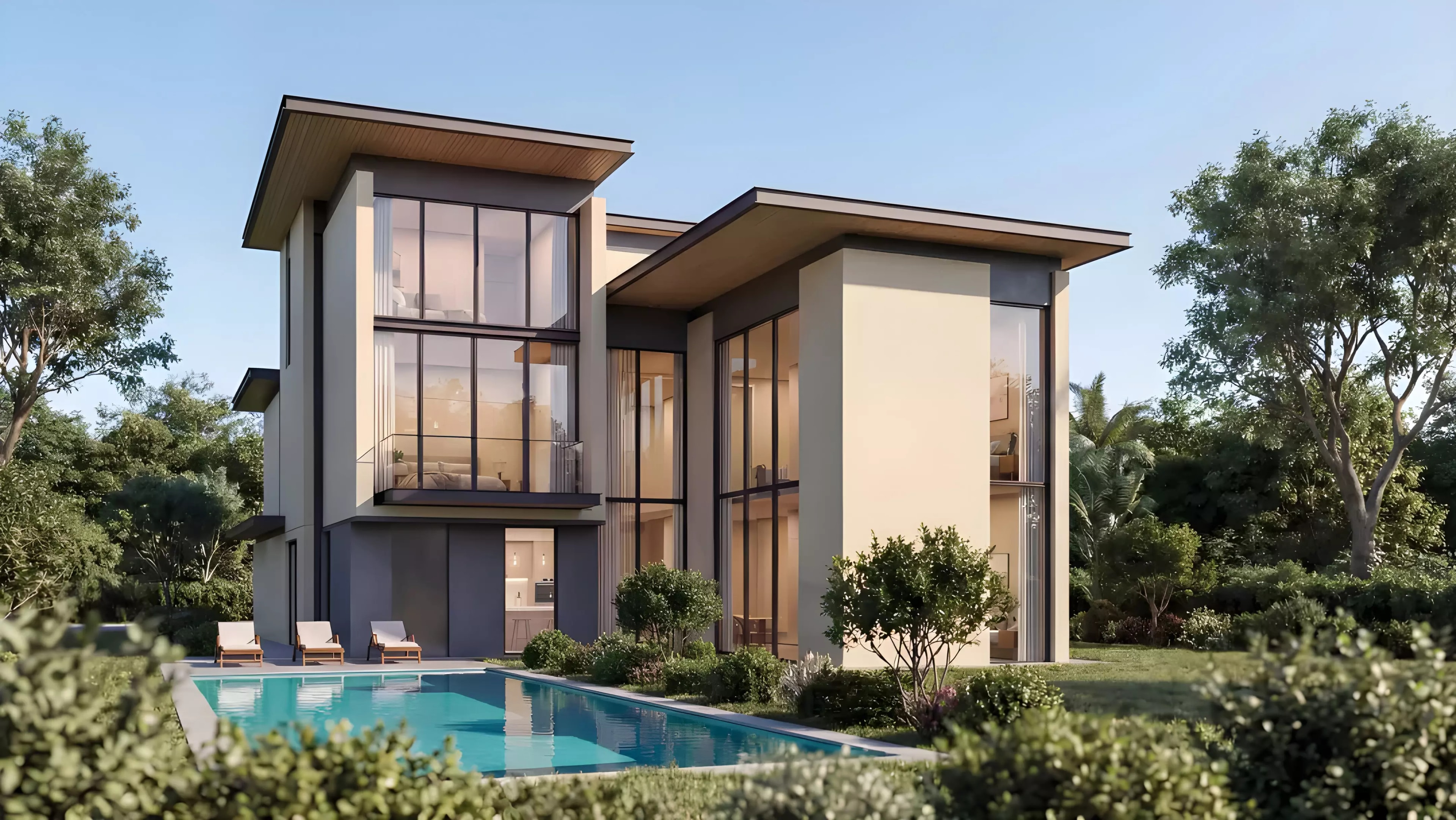Impressie van The Orchard at Sobha city, villa's van Sobha Realty in Al Bahya, Abu Dhabi