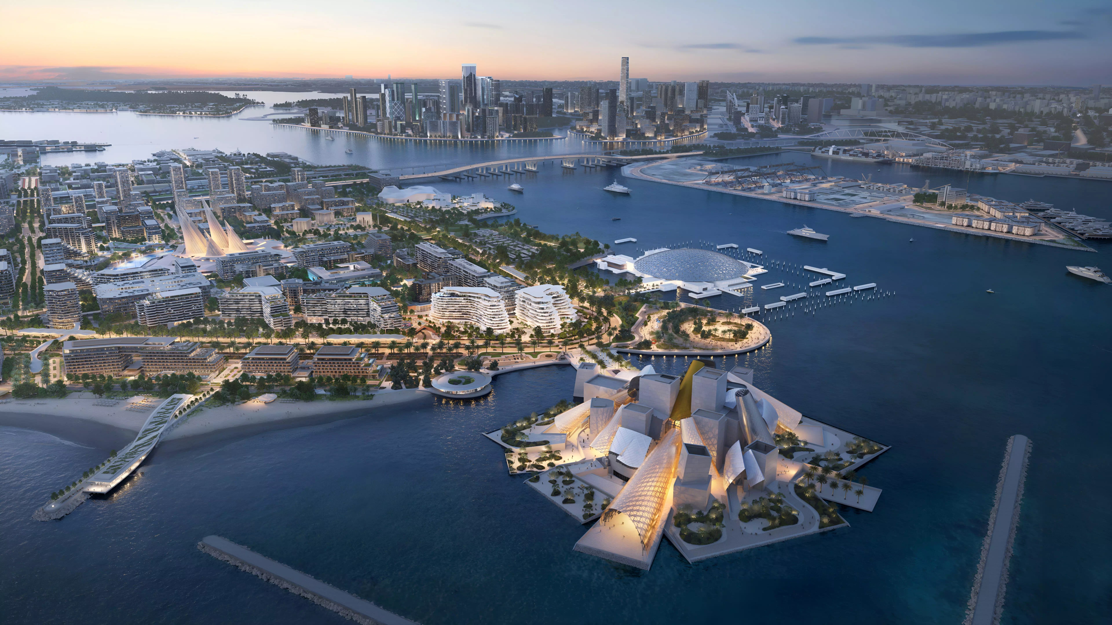 Impressie van Baccarat Residences, woningen van Aldar Properties in Saadiyat Island, Abu Dhabi