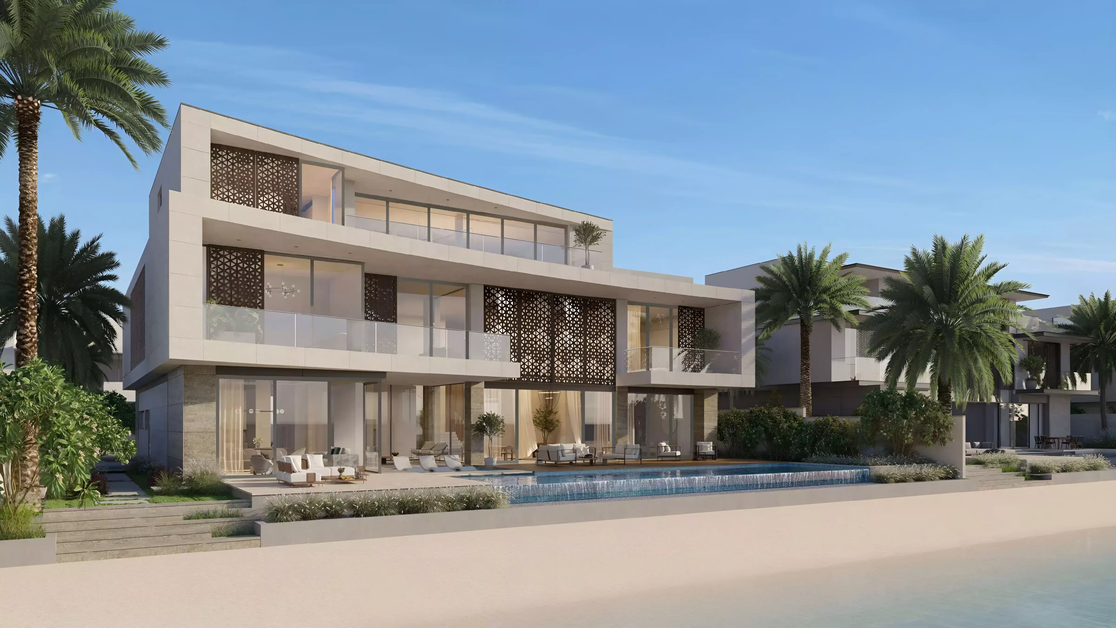 Impressie van Palm Jebel Ali - The Beach And Coral Collection Frond B, villa's van Nakheel in Palm Jebel Ali, Dubai