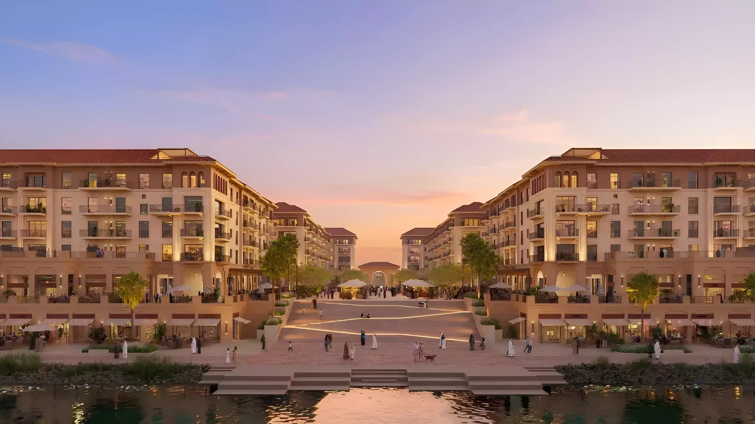Impressie van Bloom Living Alhambra, woningen van Bloom Properties in Khalifa City, Abu Dhabi