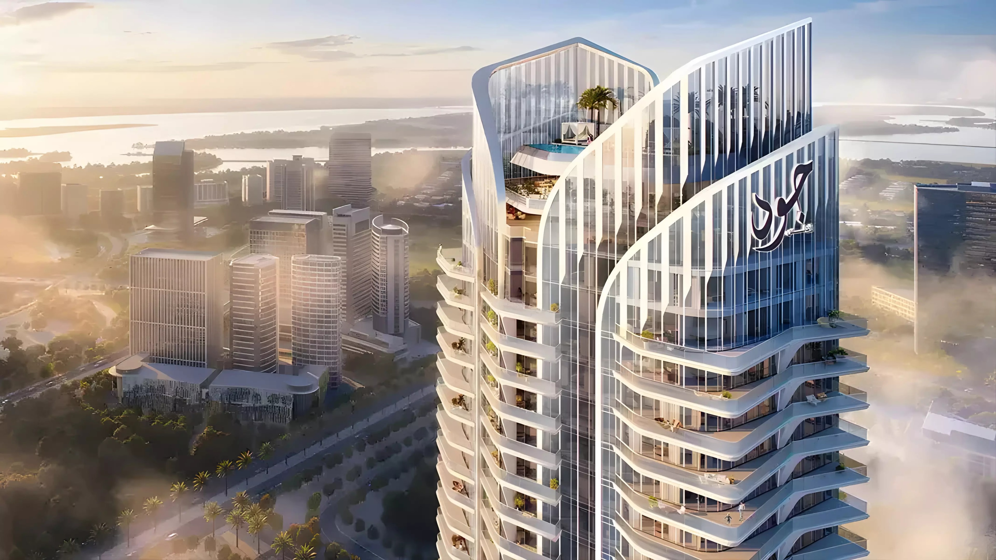 Impressie van Joud Residence, appartementen van One Development in Al Reem Island, Abu Dhabi