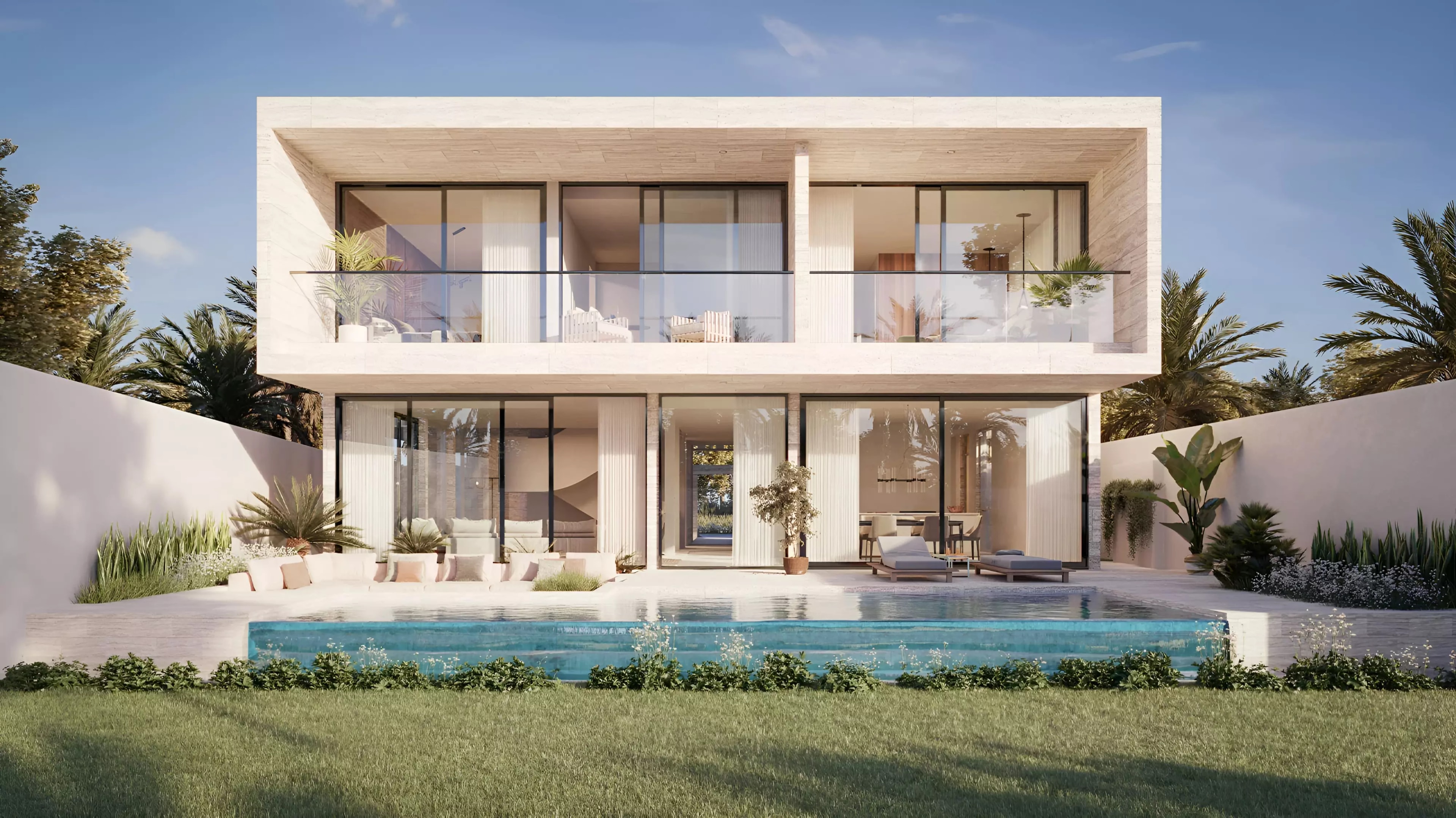Impressie van Nawayef East B, villa's van Modon Properties in Al Hudayriat Island, Abu Dhabi