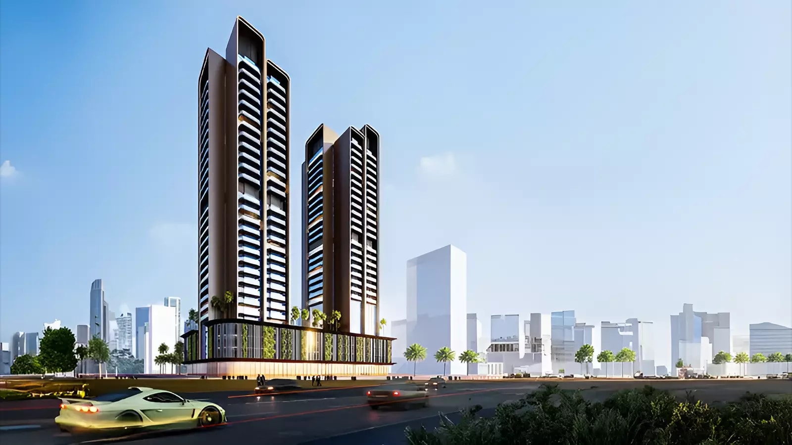 Impressie van Guzel Towers Phase 4 by Tiger, appartementen van Tiger Group in Jumeirah Village Triangle, Dubai