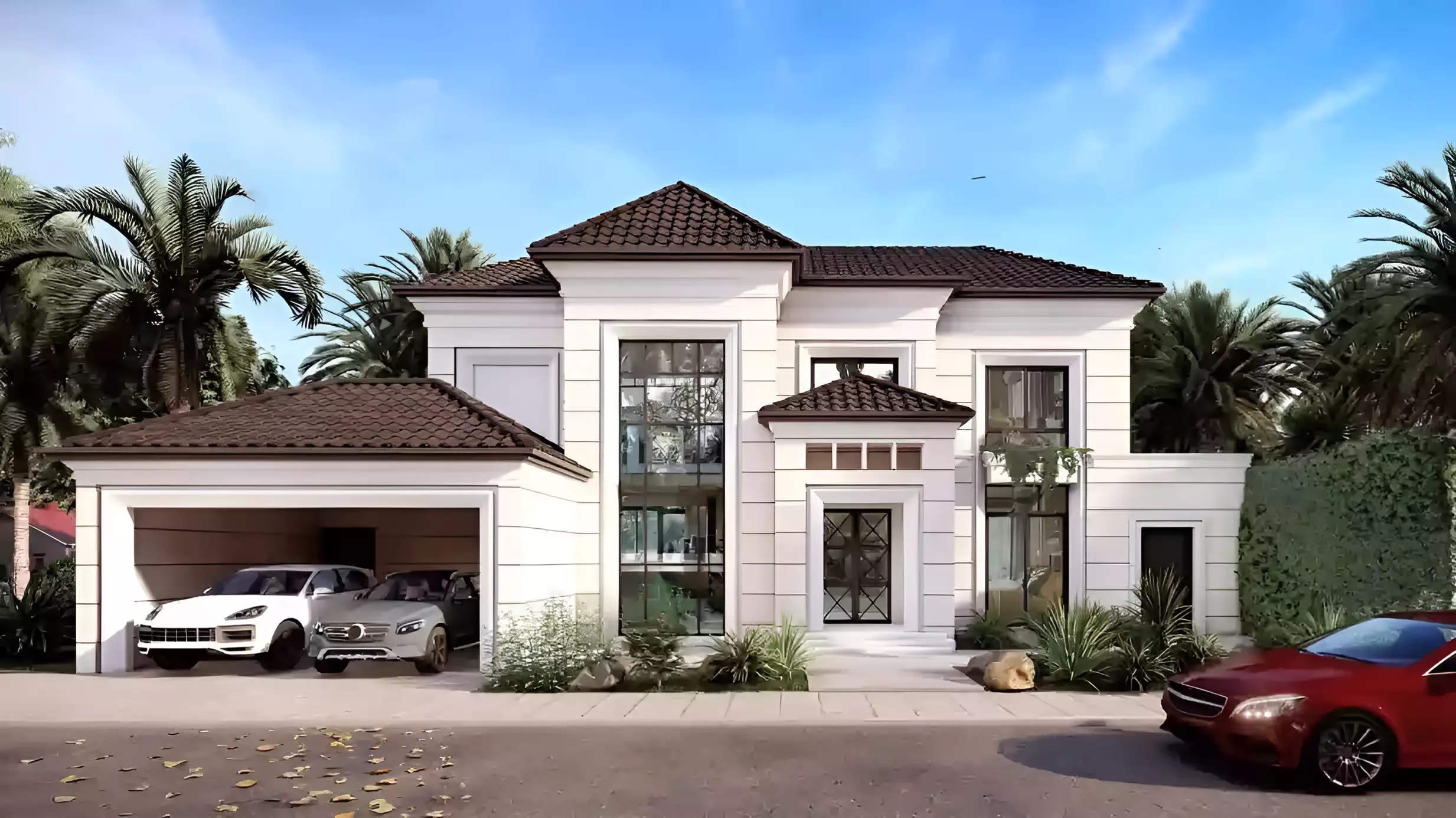 Impressie van Jacob & Co. Beachfront Living, woningen van Ohana Real Estate Development in Ghantoot, Abu Dhabi