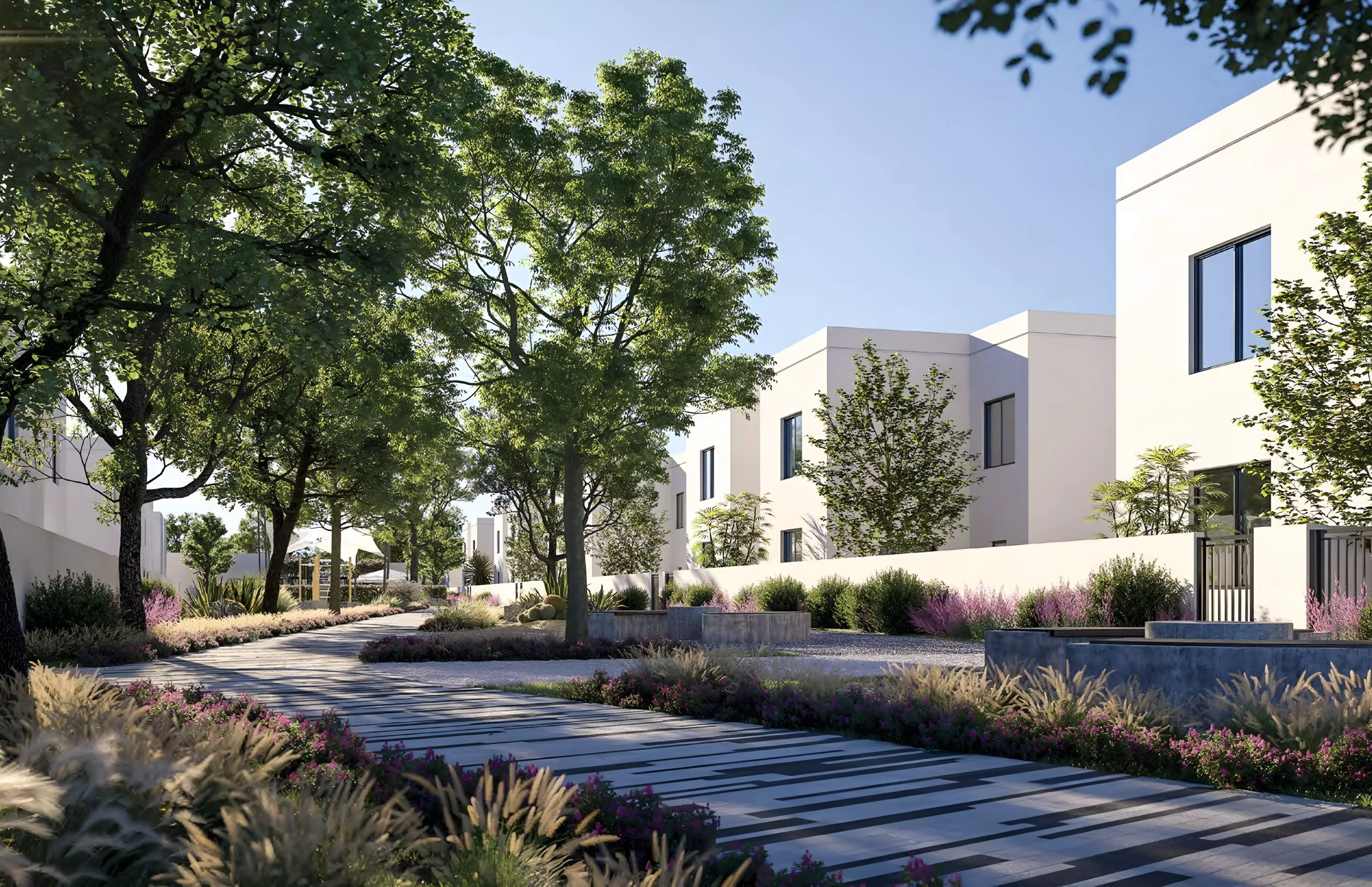 Impressie van Noya Phase 5 by Aldar, woningen van Aldar Properties in Yas Island, Abu Dhabi