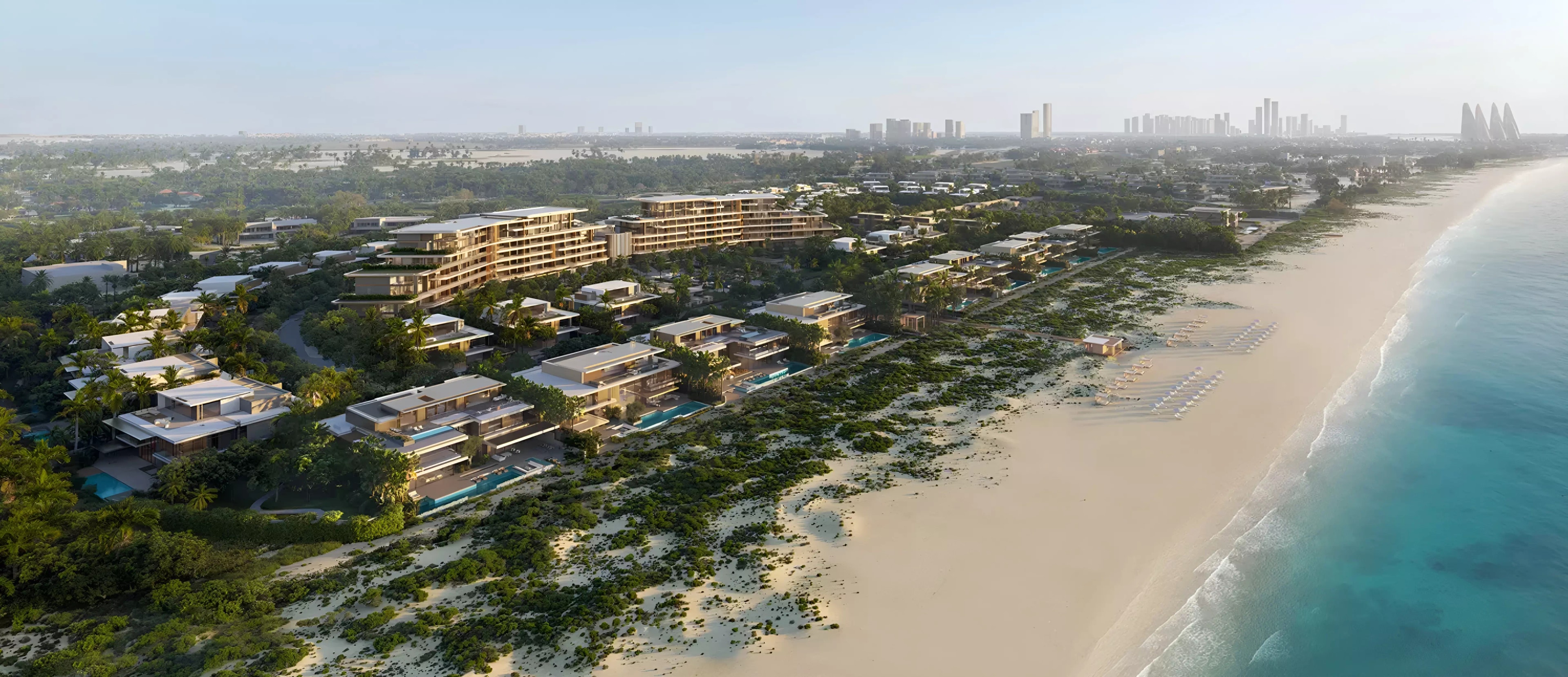 Impressie van Four Seasons Private Residences, woningen van Al Ain Holding in Al Maryah Island, Abu Dhabi