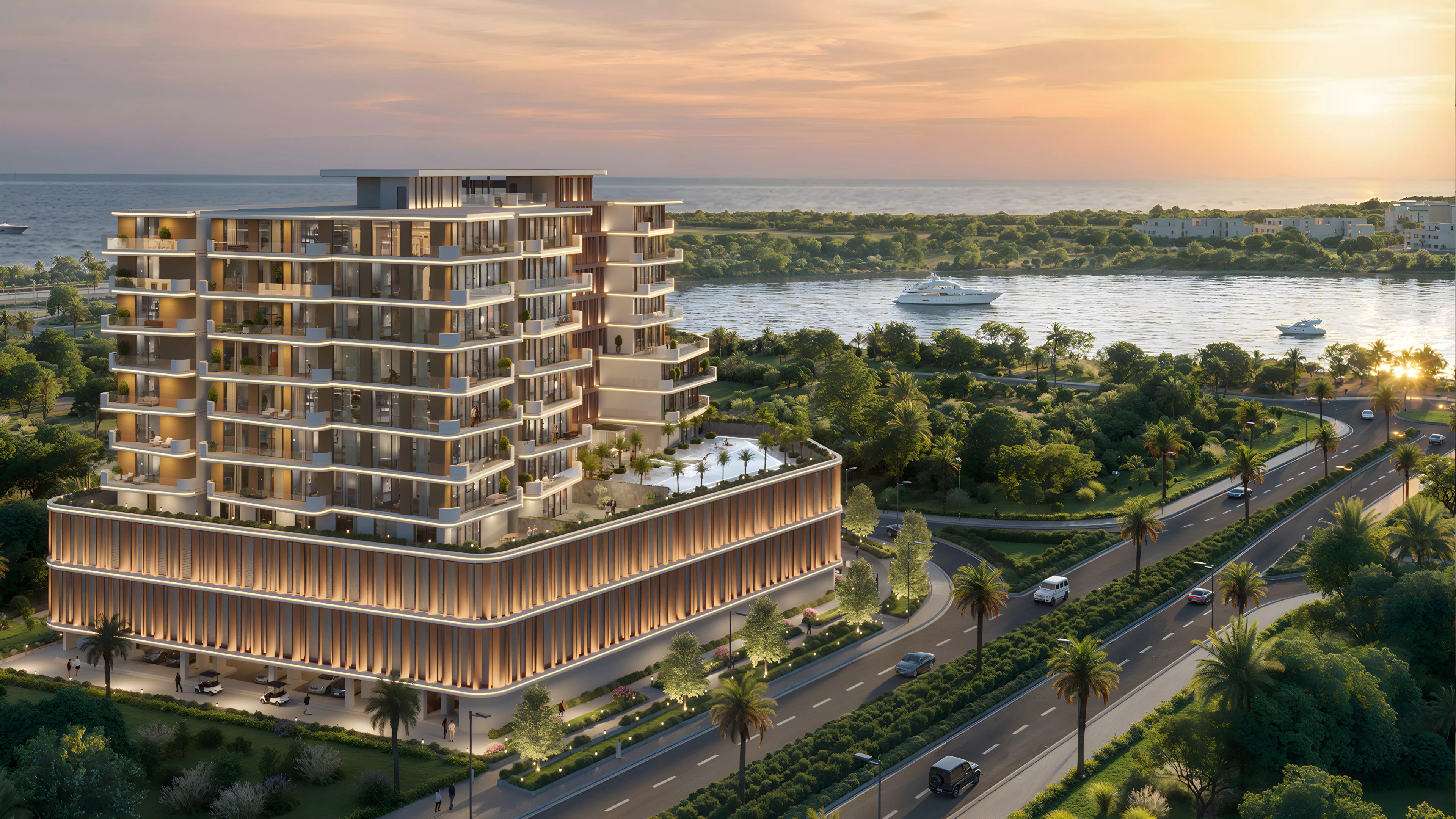 Impressie van Luzora Residences, appartementen van DIA Development in Dubai Islands, Dubai