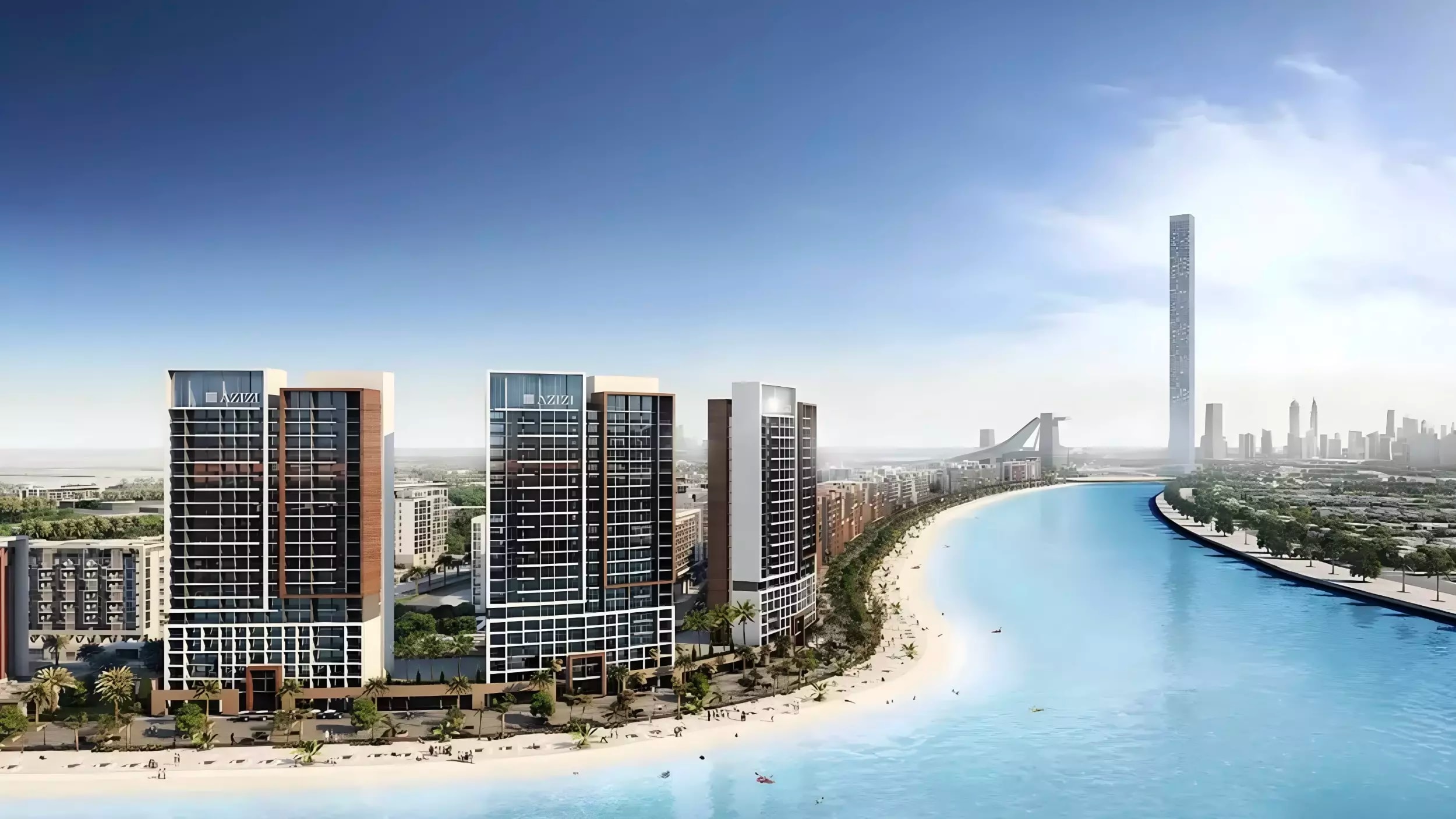 Impressie van Azizi Riviera 60, appartementen van Azizi Developments in Meydan, Dubai