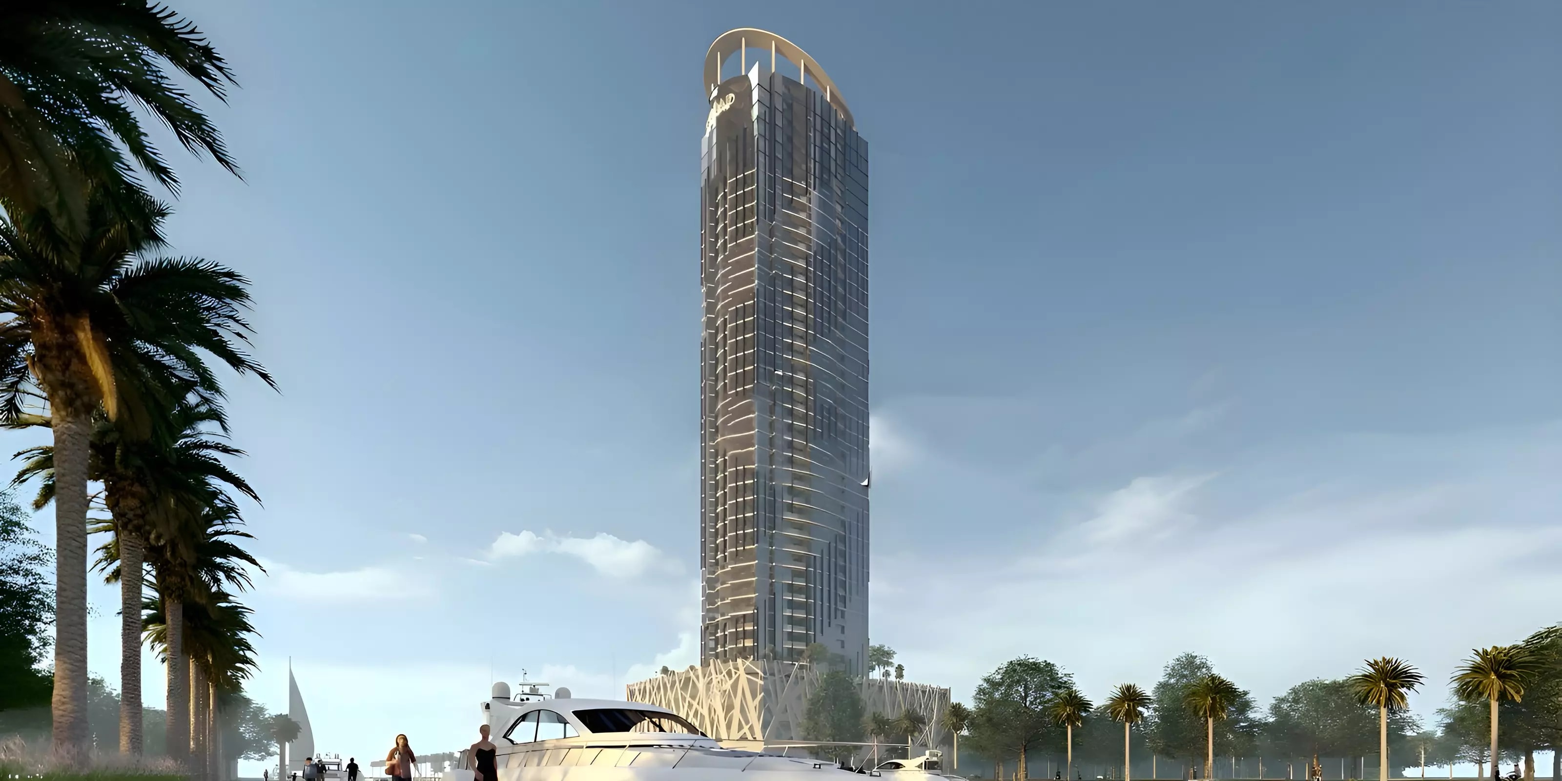Impressie van Renad Tower, appartementen van Tiger Group in Al Reem Island, Abu Dhabi