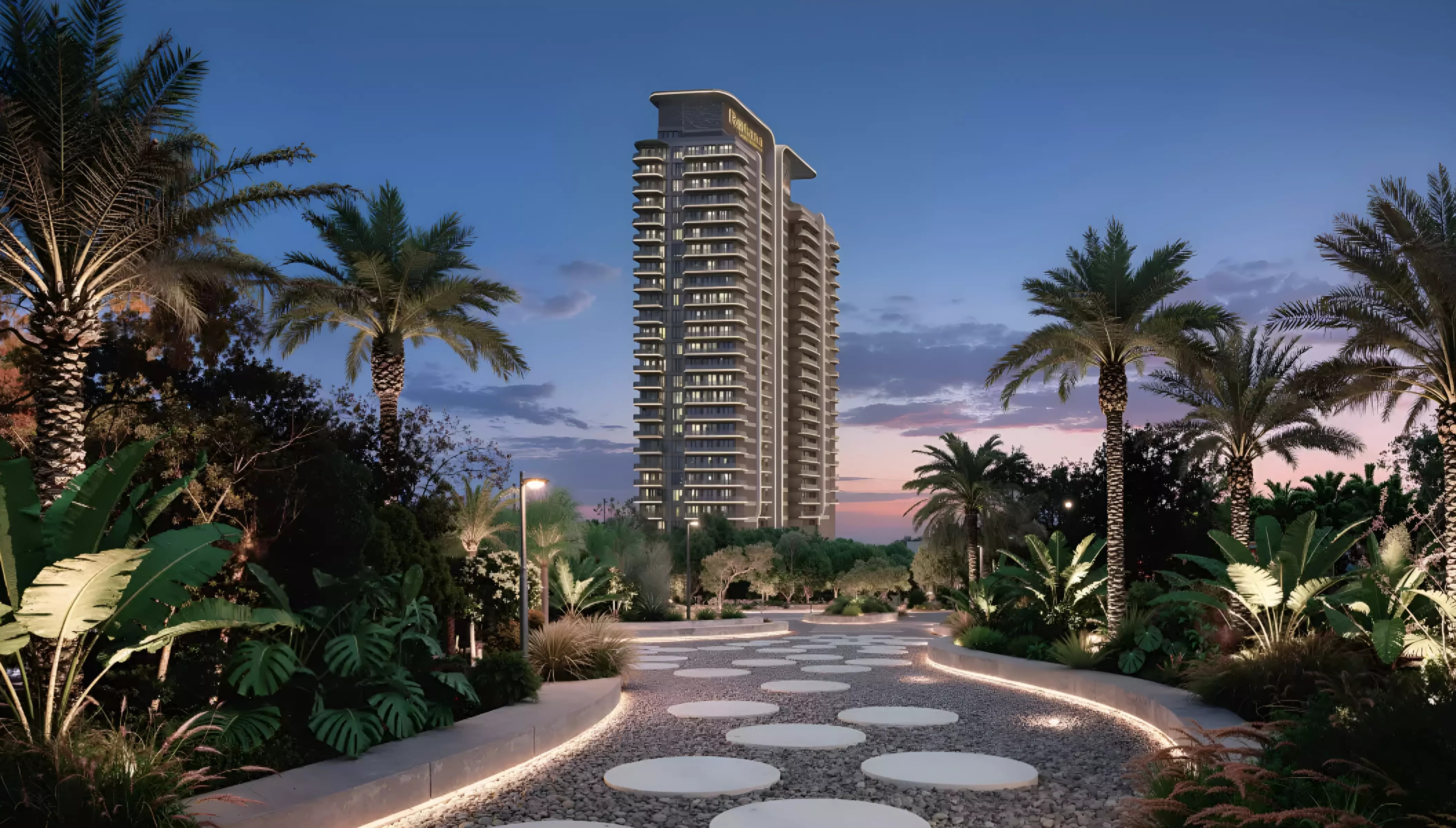 Impressie van Rotana Residences South Tower, woningen van Royal Development Holding in Al Reem Island, Abu Dhabi