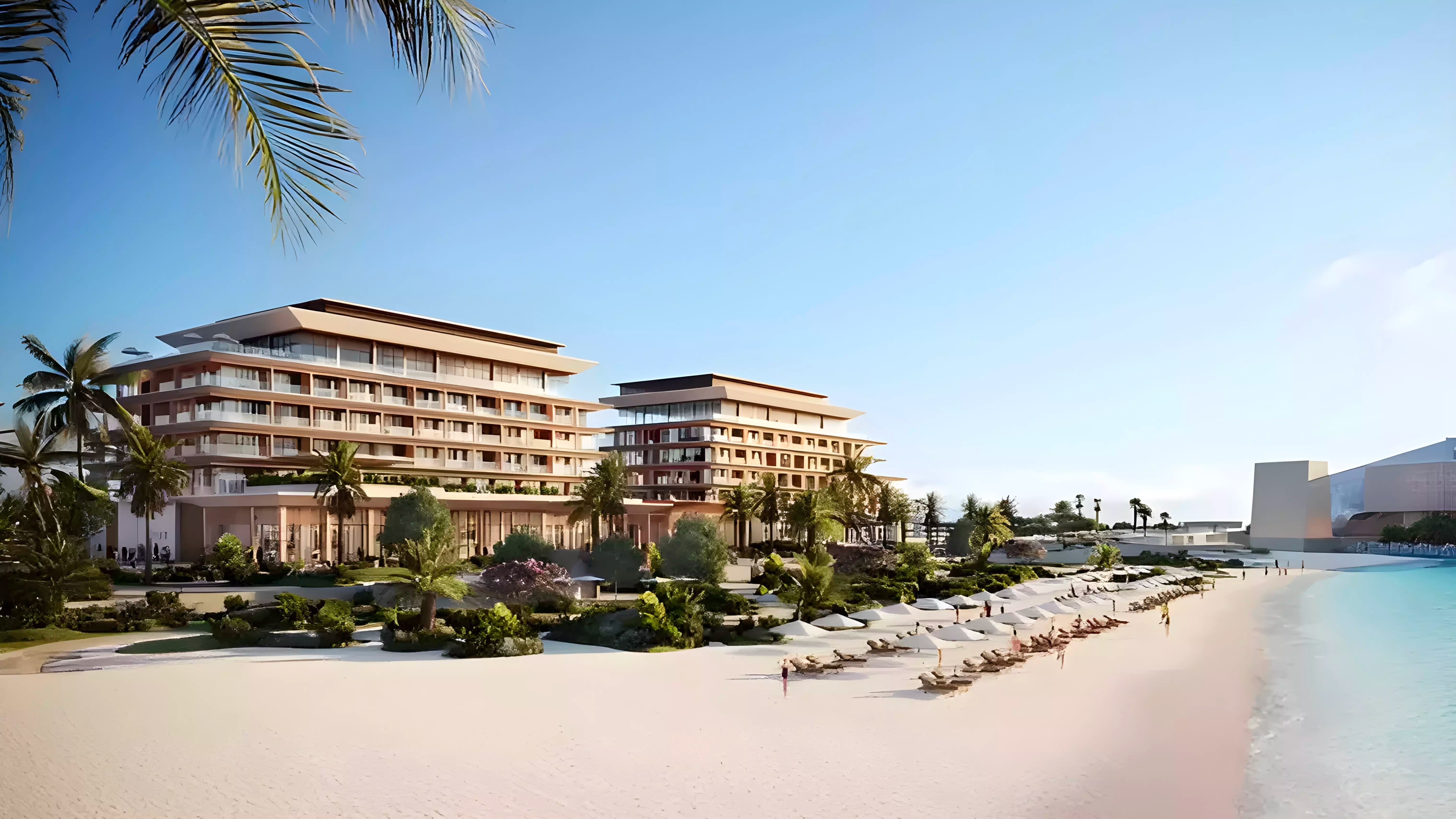 Impressie van Nobu Residences 2, appartementen van Aldar Properties in Saadiyat Island, Abu Dhabi