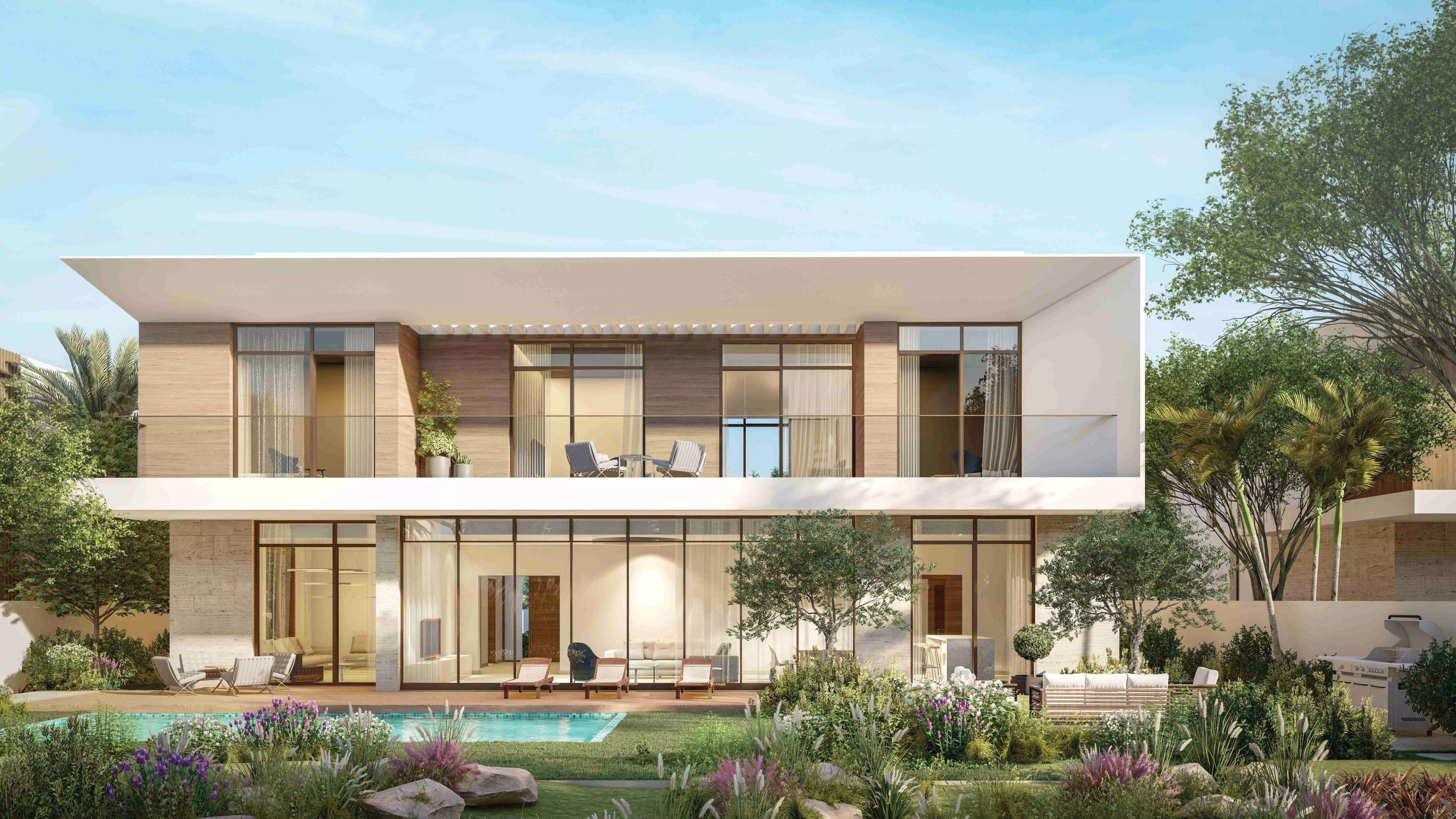 Impressie van Al Jurf Gardens Phase 3 A, villa's van IMKAN in Ghantoot, Abu Dhabi