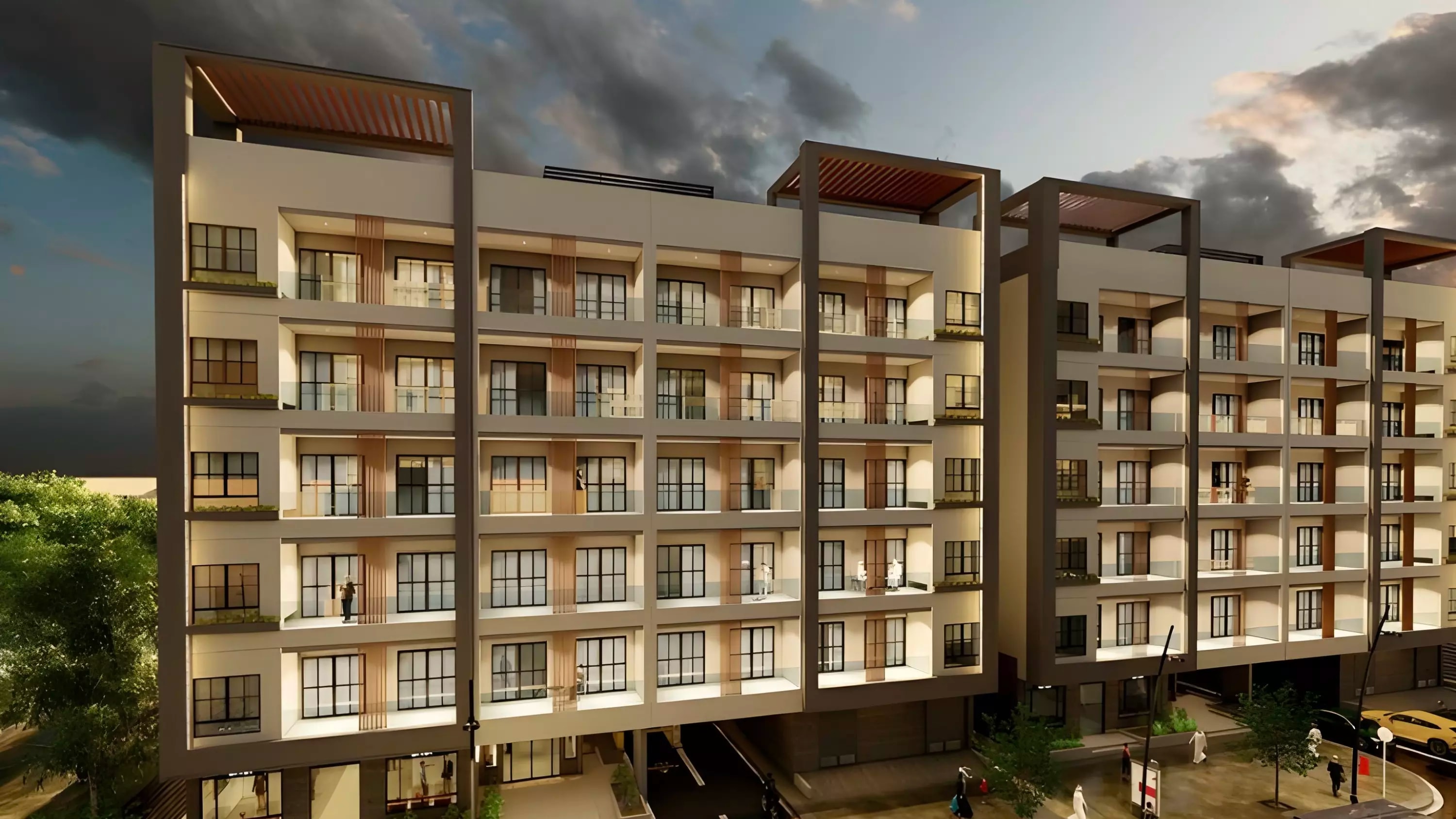 Impressie van PUD Residences 1, appartementen van Aldar Properties in Al Shamkha, Abu Dhabi