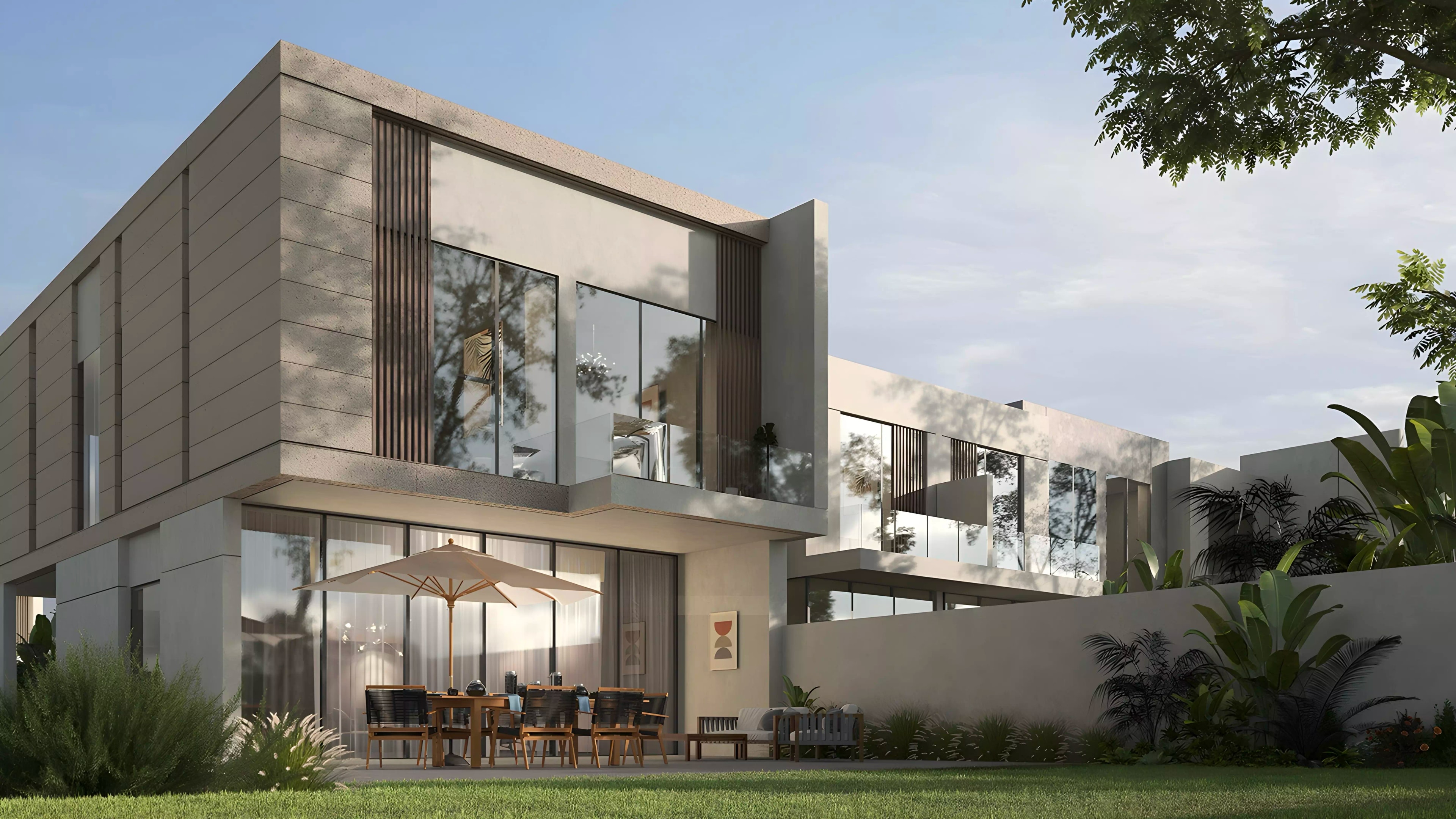 Impressie van Al Sharq Heights, woningen van Baniyas Investment and Development Company in Abu Dhabi, Abu Dhabi