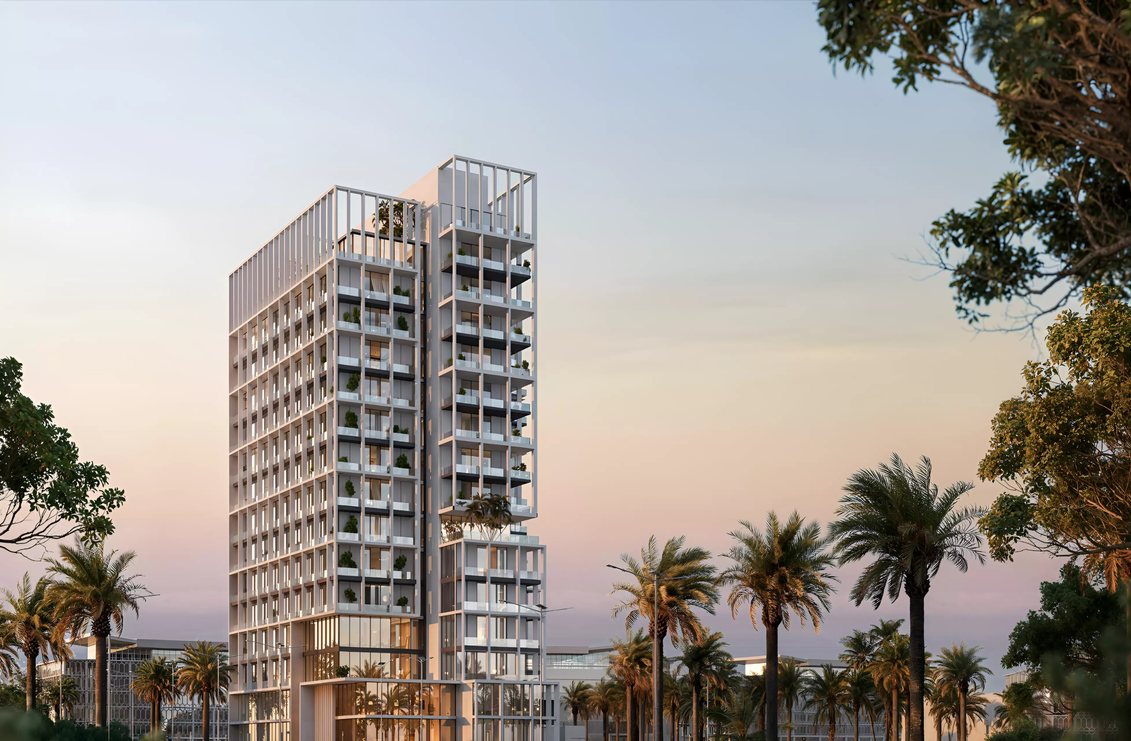 Impressie van Opula Residence, woningen van DHB Properties in Yas Island, Abu Dhabi