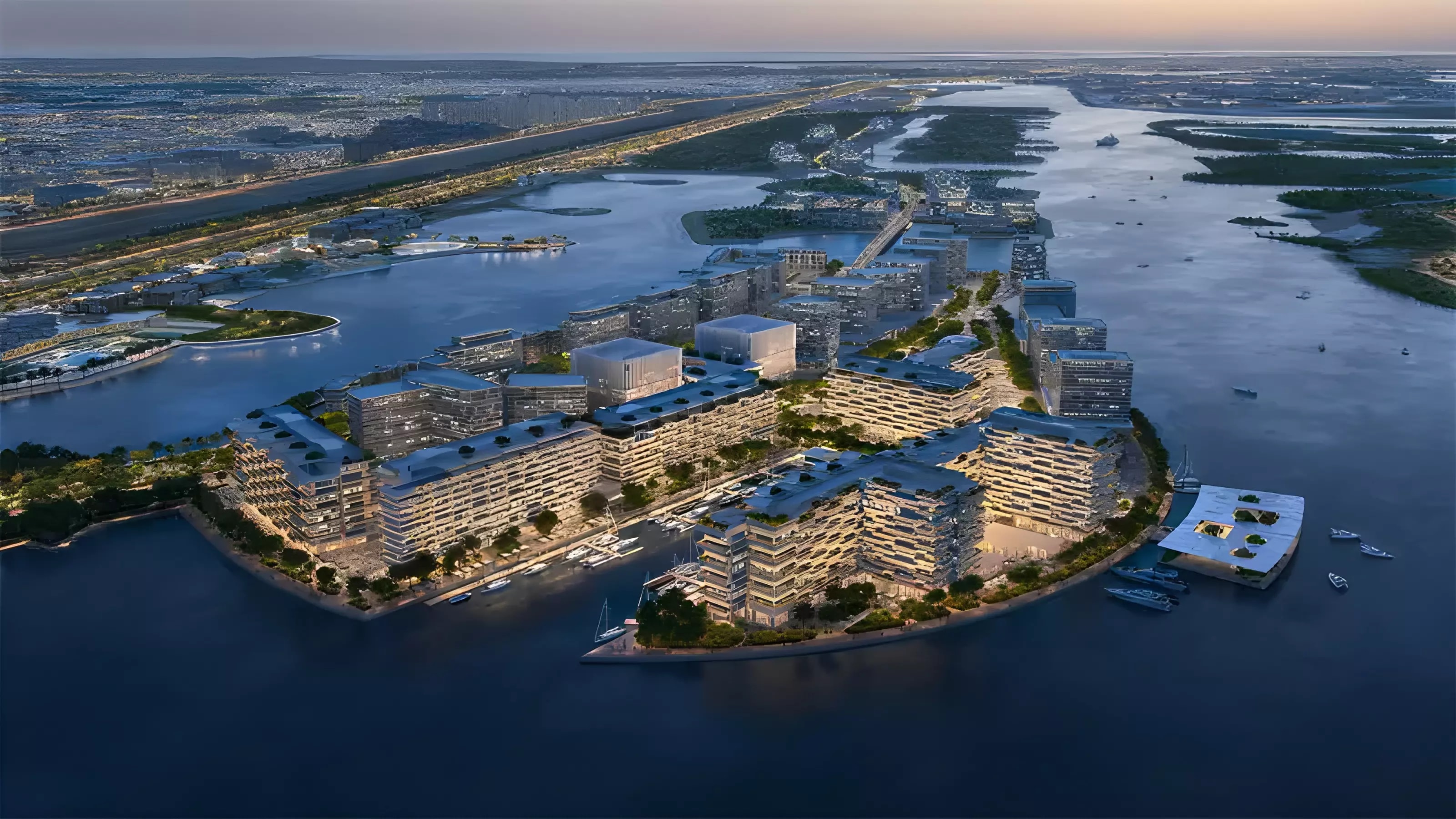 Impressie van Juman 2, appartementen van ICT Real Estate Development in Al Raha Beach, Abu Dhabi