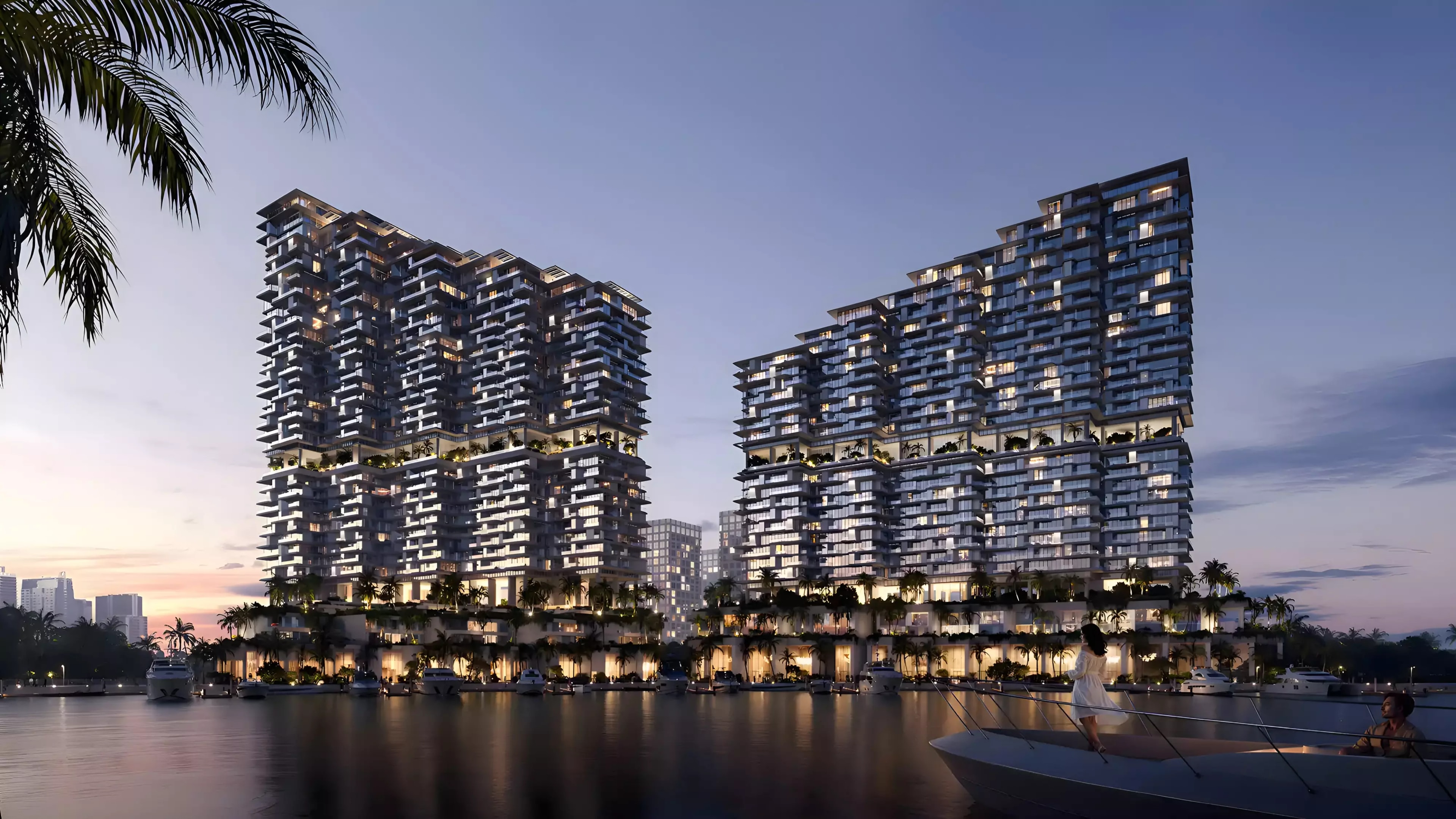 Impressie van Riviera Residences, woningen van Mered in Al Reem Island, Abu Dhabi
