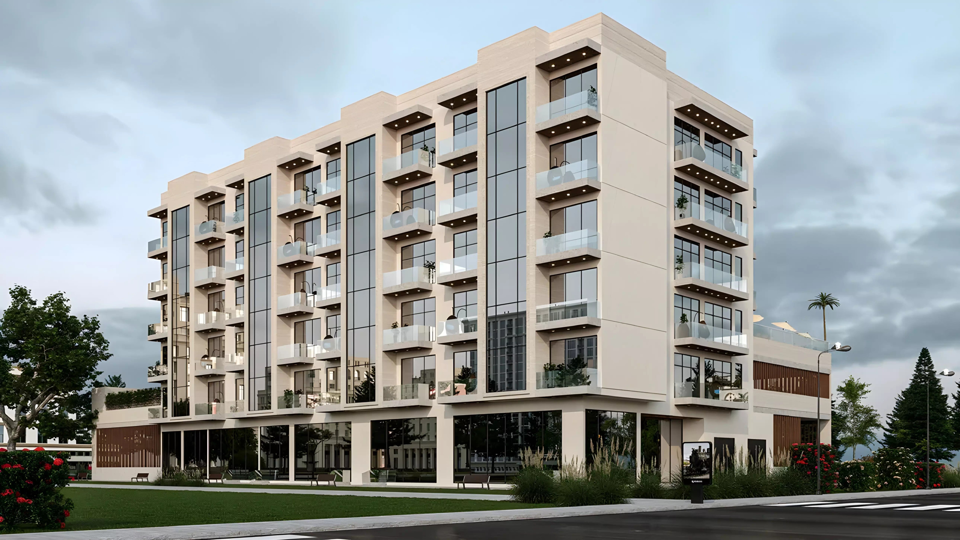 Impressie van Reeman Residences, appartementen van Nord Development in Al Shamkha, Abu Dhabi