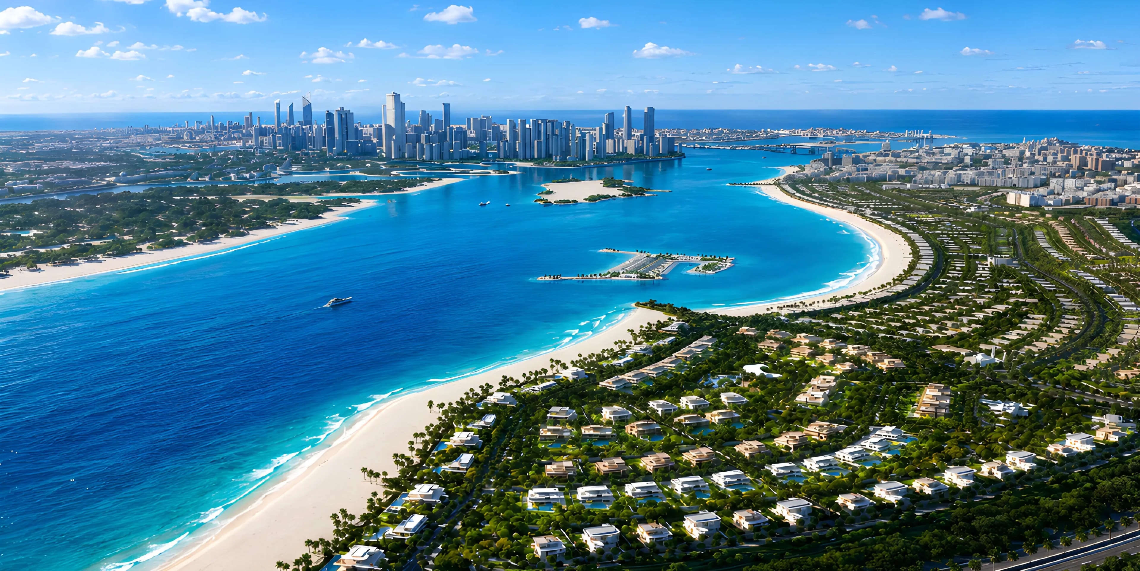 Impressie van Talay, villa's van Aldar Properties in Saadiyat Island, Abu Dhabi