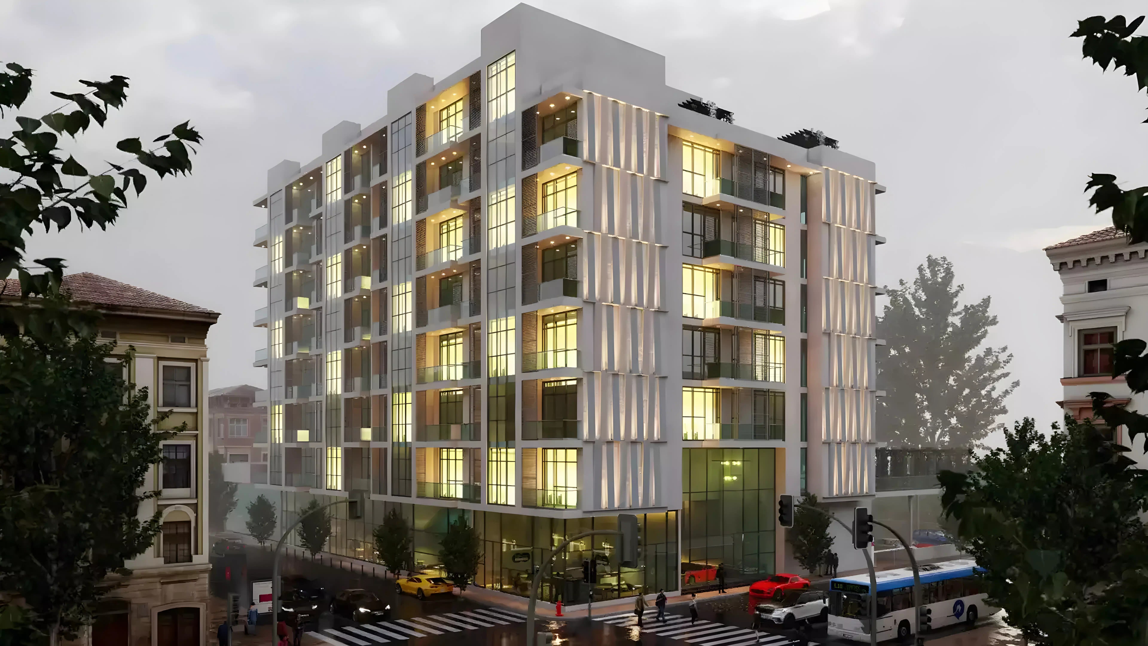 Impressie van Reeman Garden 1, appartementen van United Avenue Real Estate Development in Al Shamkha, Abu Dhabi