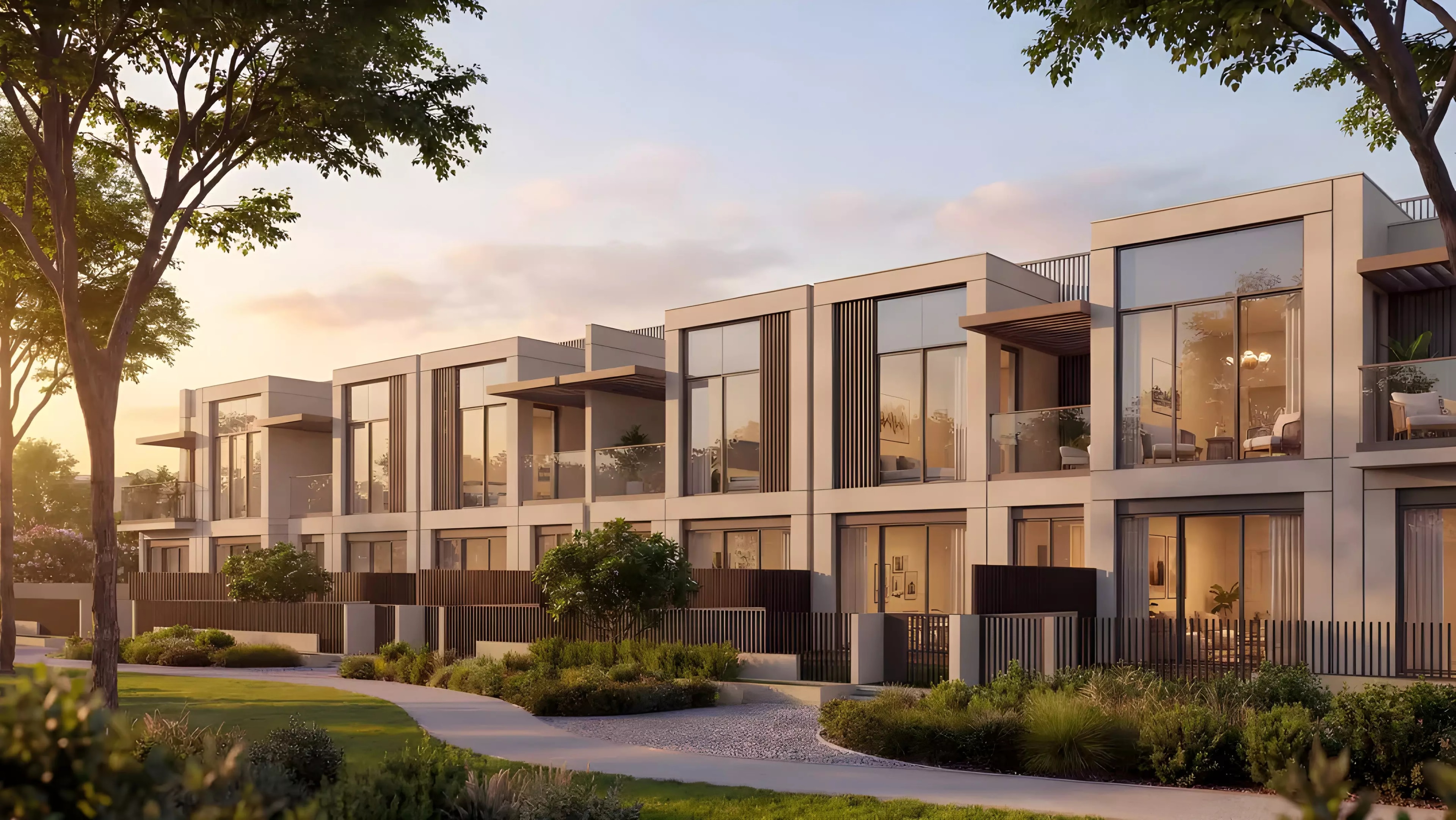 Impressie van The Terraces at Sobha City, villa's van Sobha Realty in Al Bahya, Abu Dhabi