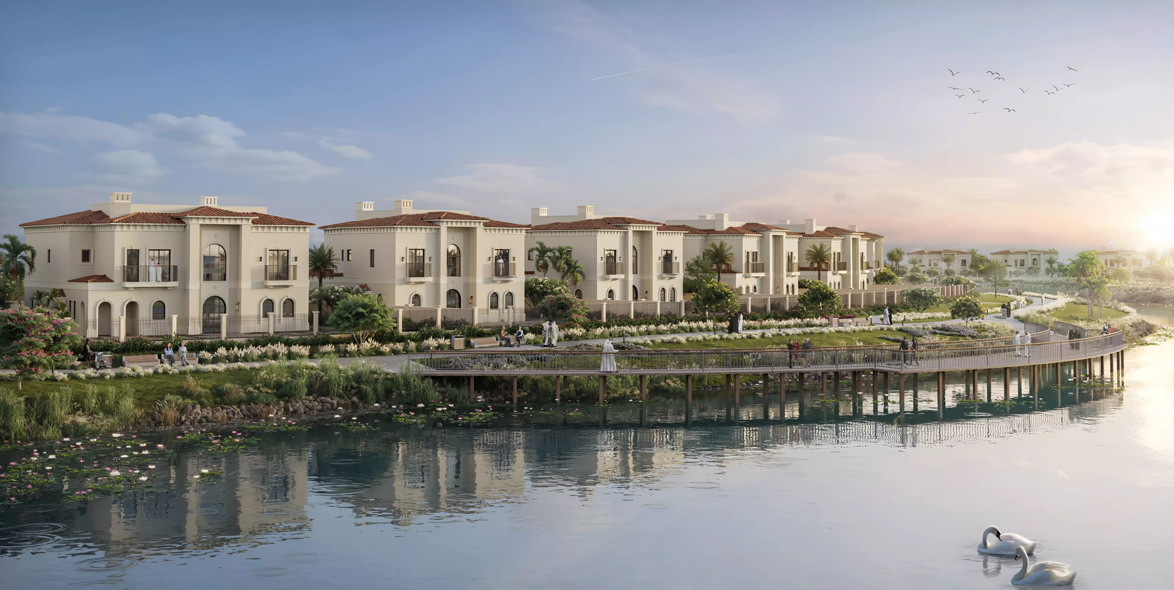 Impressie van Bloom Living Marbella, villa's van Bloom Properties in Khalifa City, Abu Dhabi