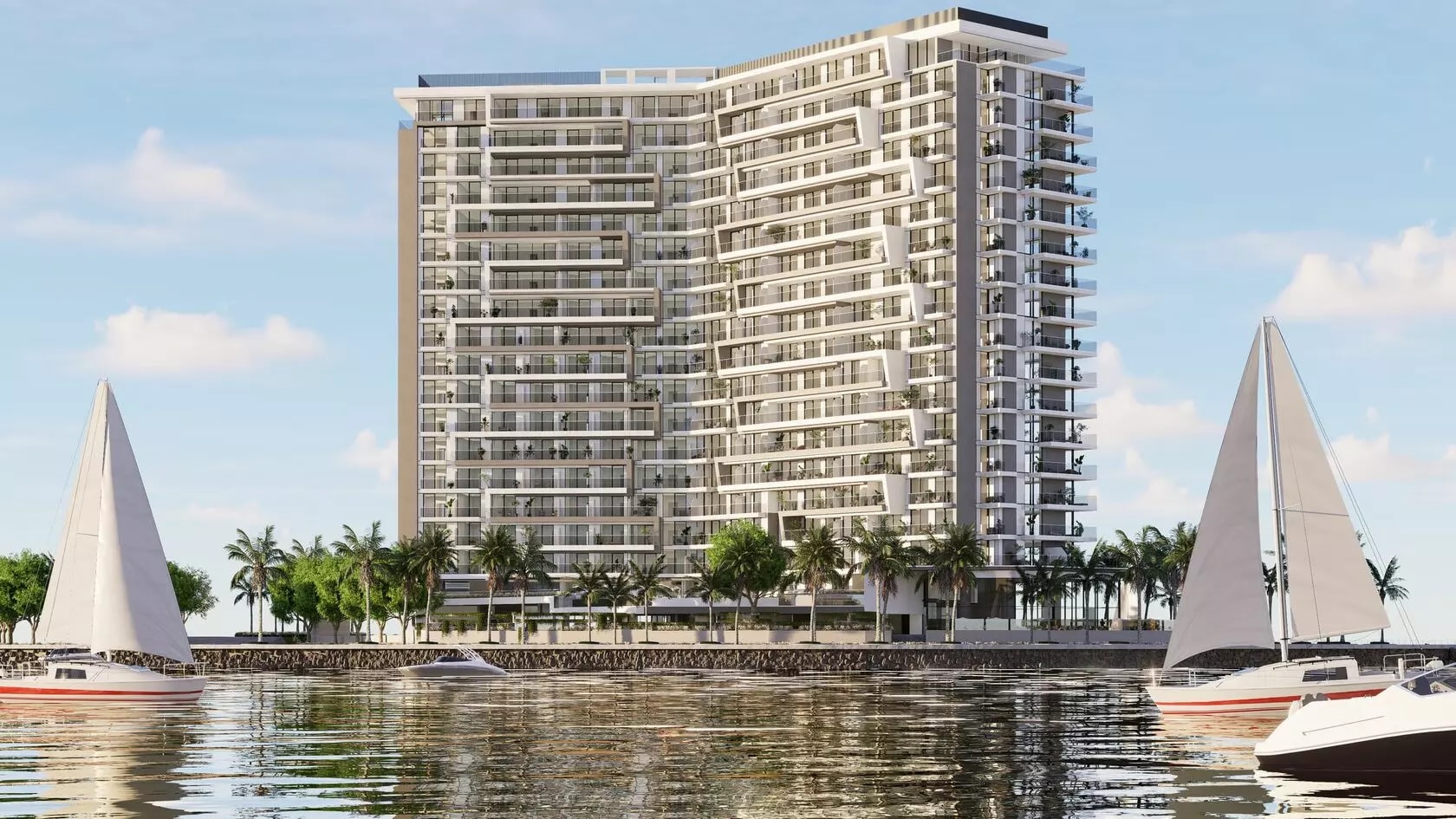 Impressie van The Icon Tower, woningen van Advanced Properties in Yas Island, Abu Dhabi