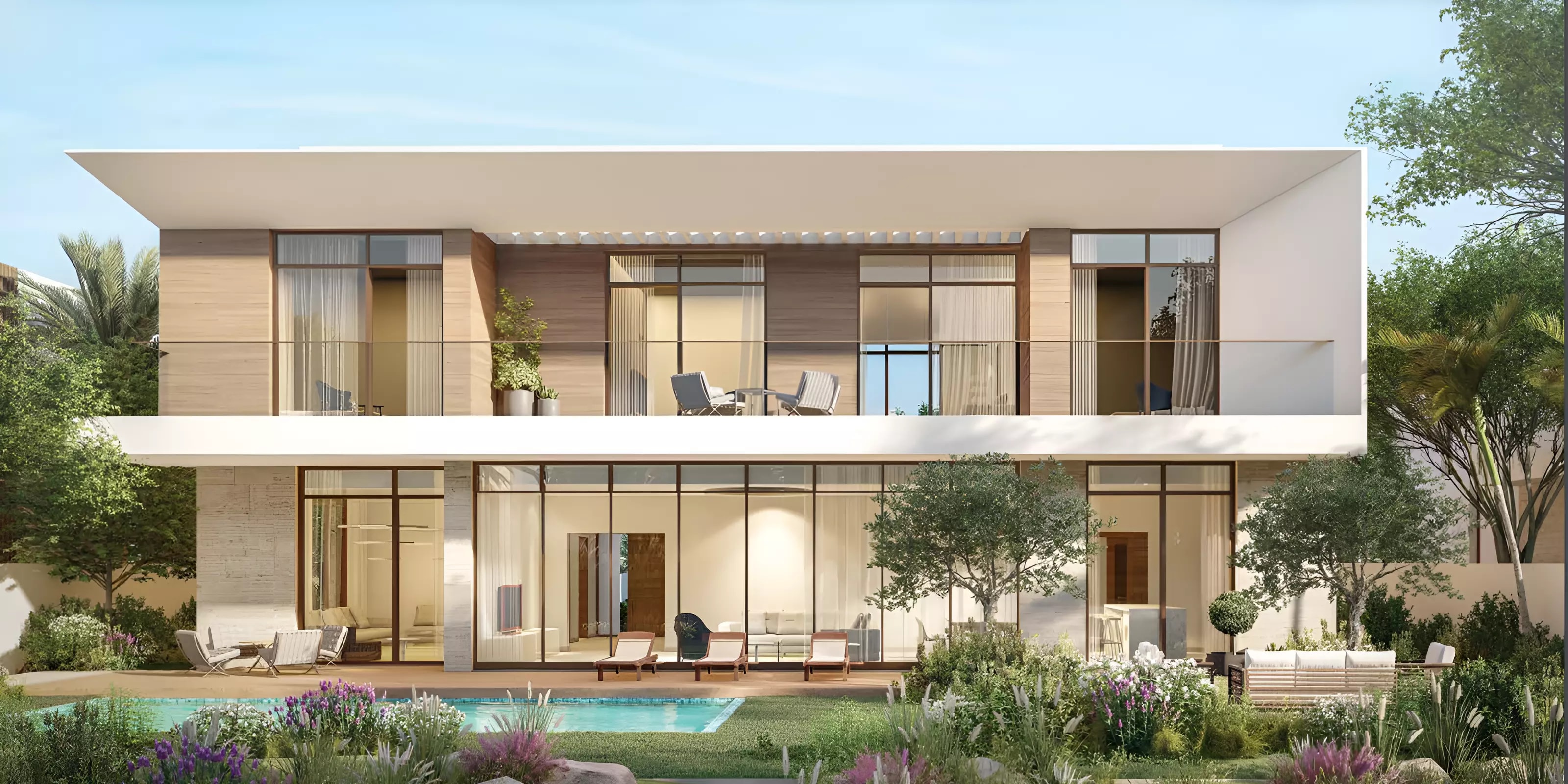 Impressie van Al Jurf Gardens Phase 2 Kayan, villa's van IMKAN in Ghantoot, Abu Dhabi