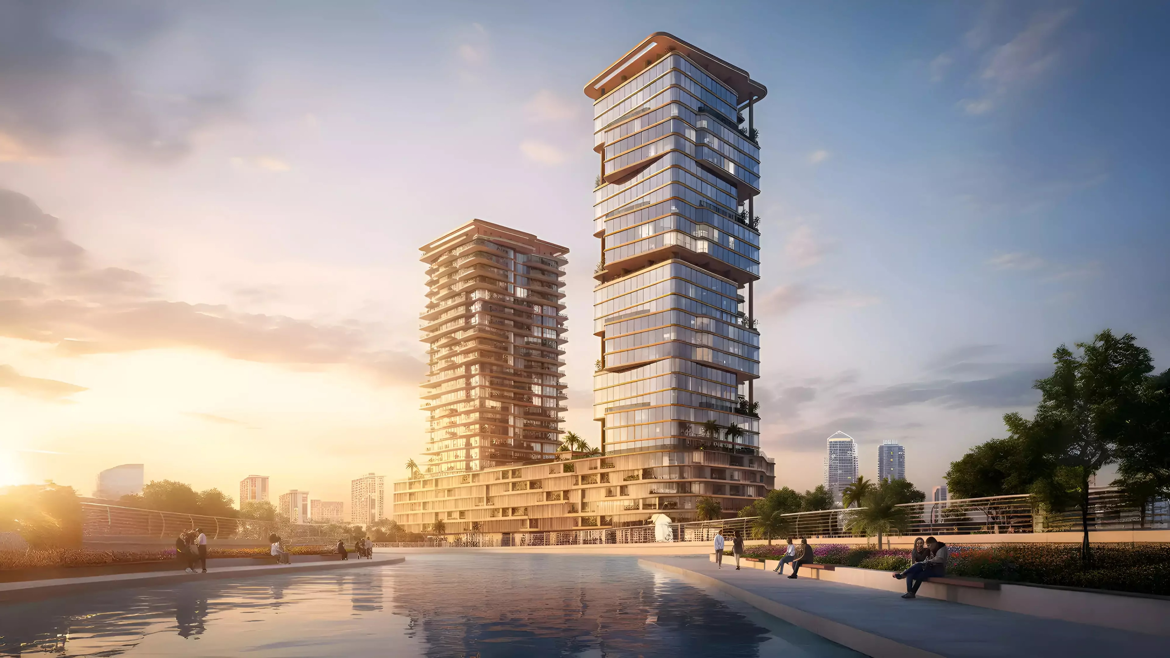 Impressie van Radiant Atrium, appartementen van Radiant Enterprises Real Estate in Al Reem Island, Abu Dhabi