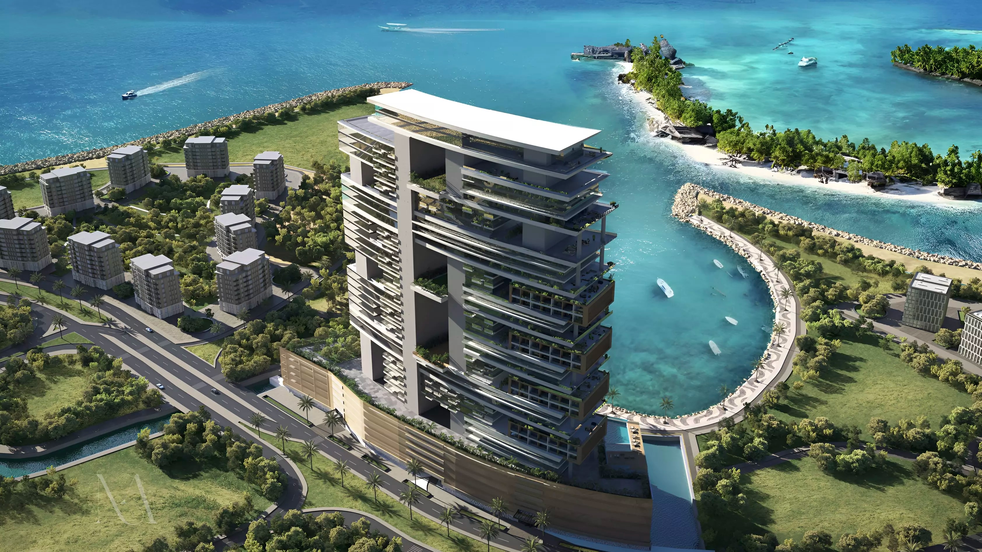 Impressie van Radiant Marina Towers, appartementen van Radiant Enterprises Real Estate in Al Reem Island, Abu Dhabi