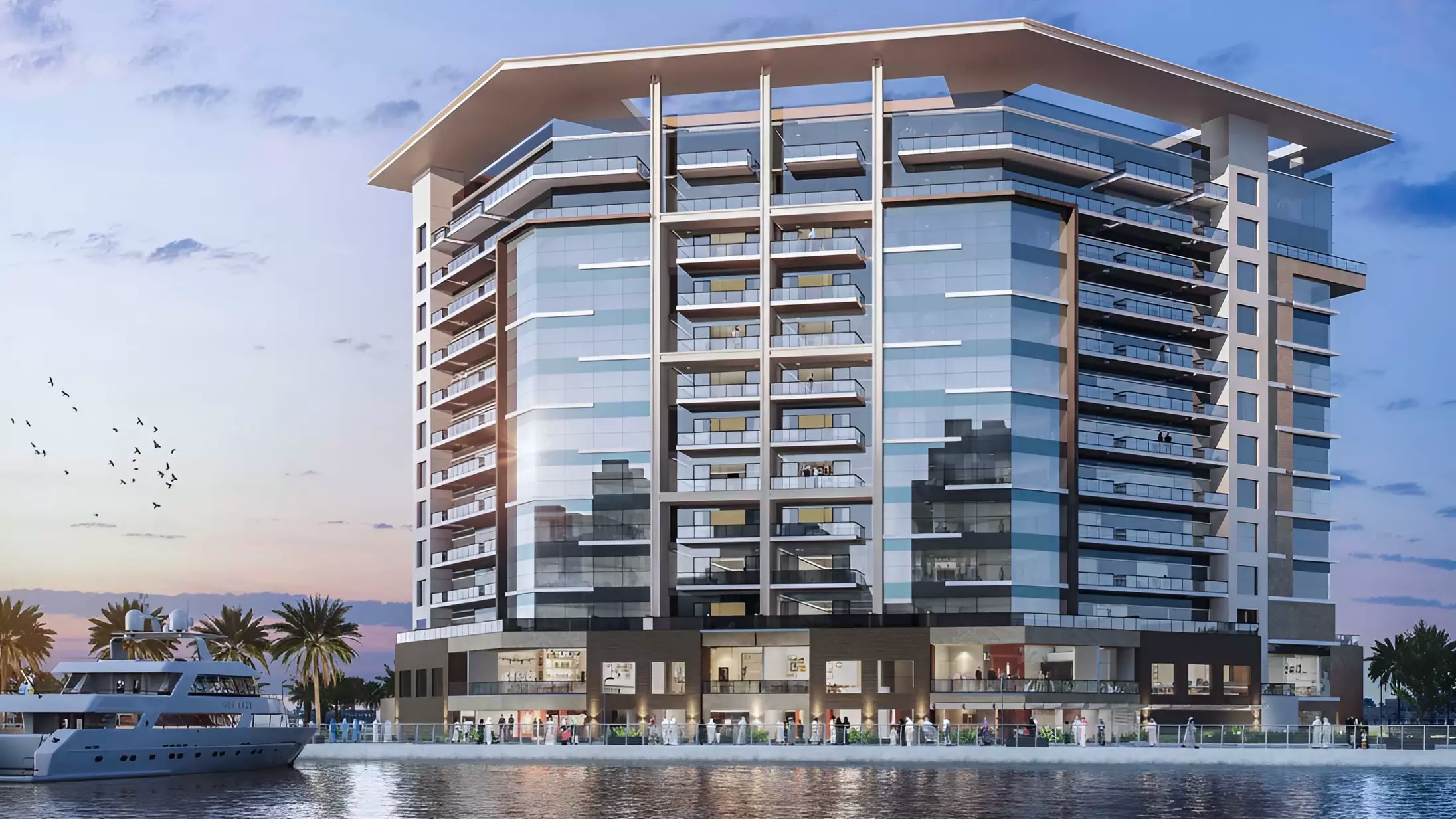Impressie van The Bay Residence By Baraka, woningen van Baraka Real Estate Development Company in Yas Island, Abu Dhabi