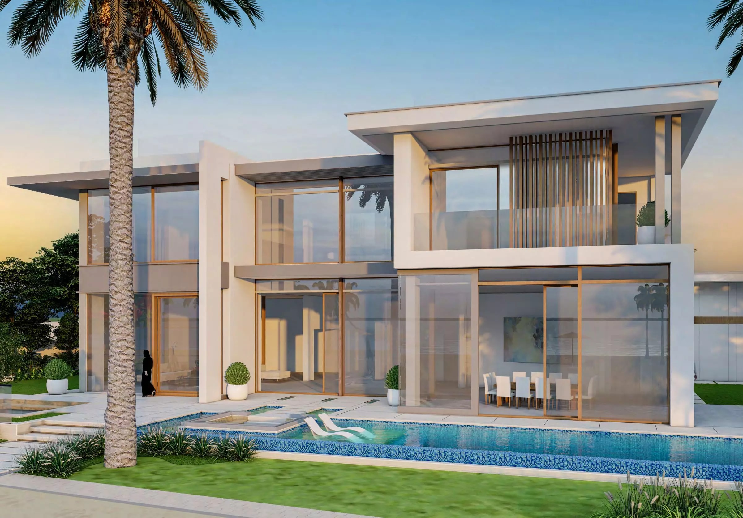 Impressie van Murjan Al Saadiyat, woningen van AMS Real Estate Management in Saadiyat Island, Abu Dhabi