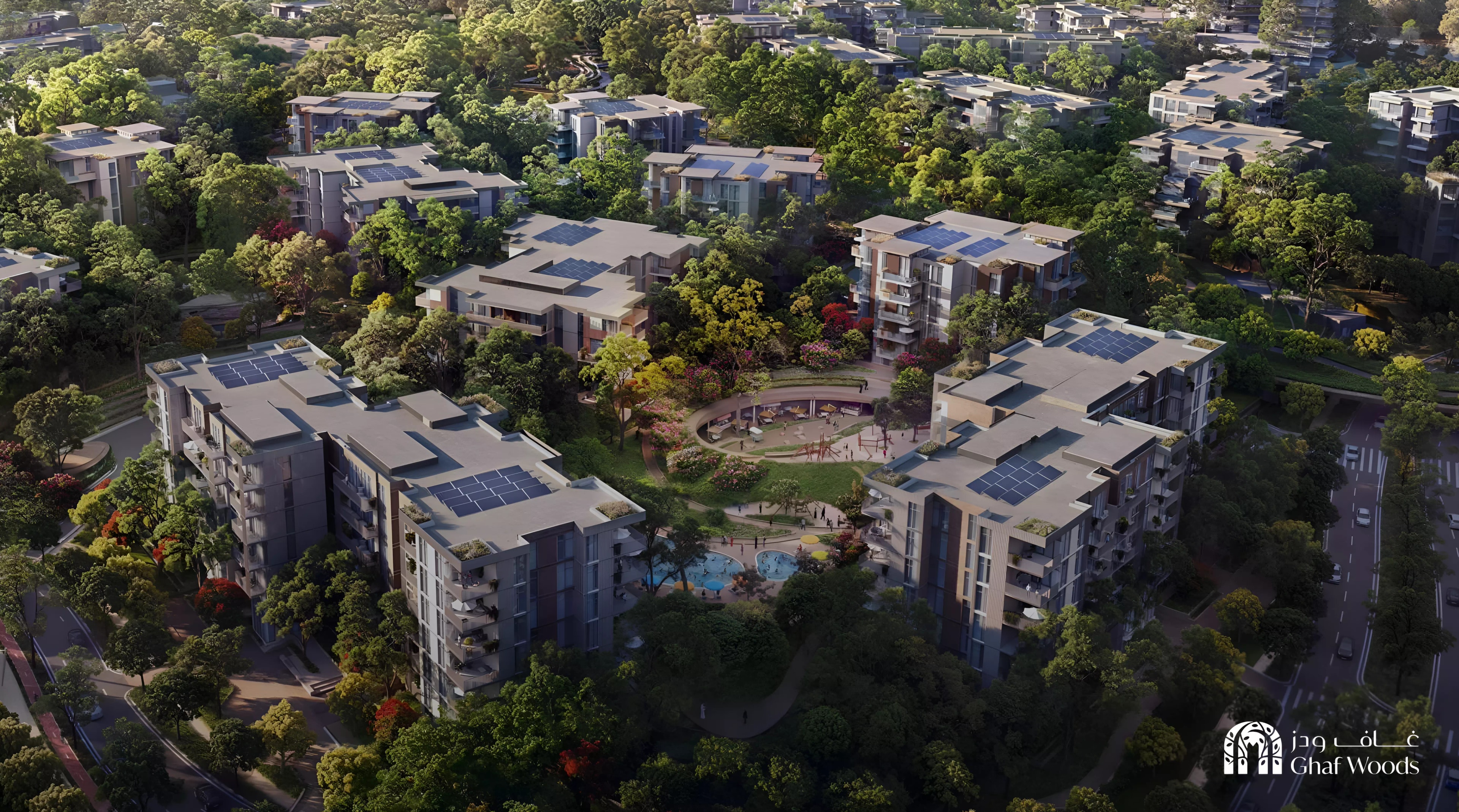 Impressie van Serra at Ghaf Woods, woningen van Majid Al Futtaim in Ghaf Woods, Dubai