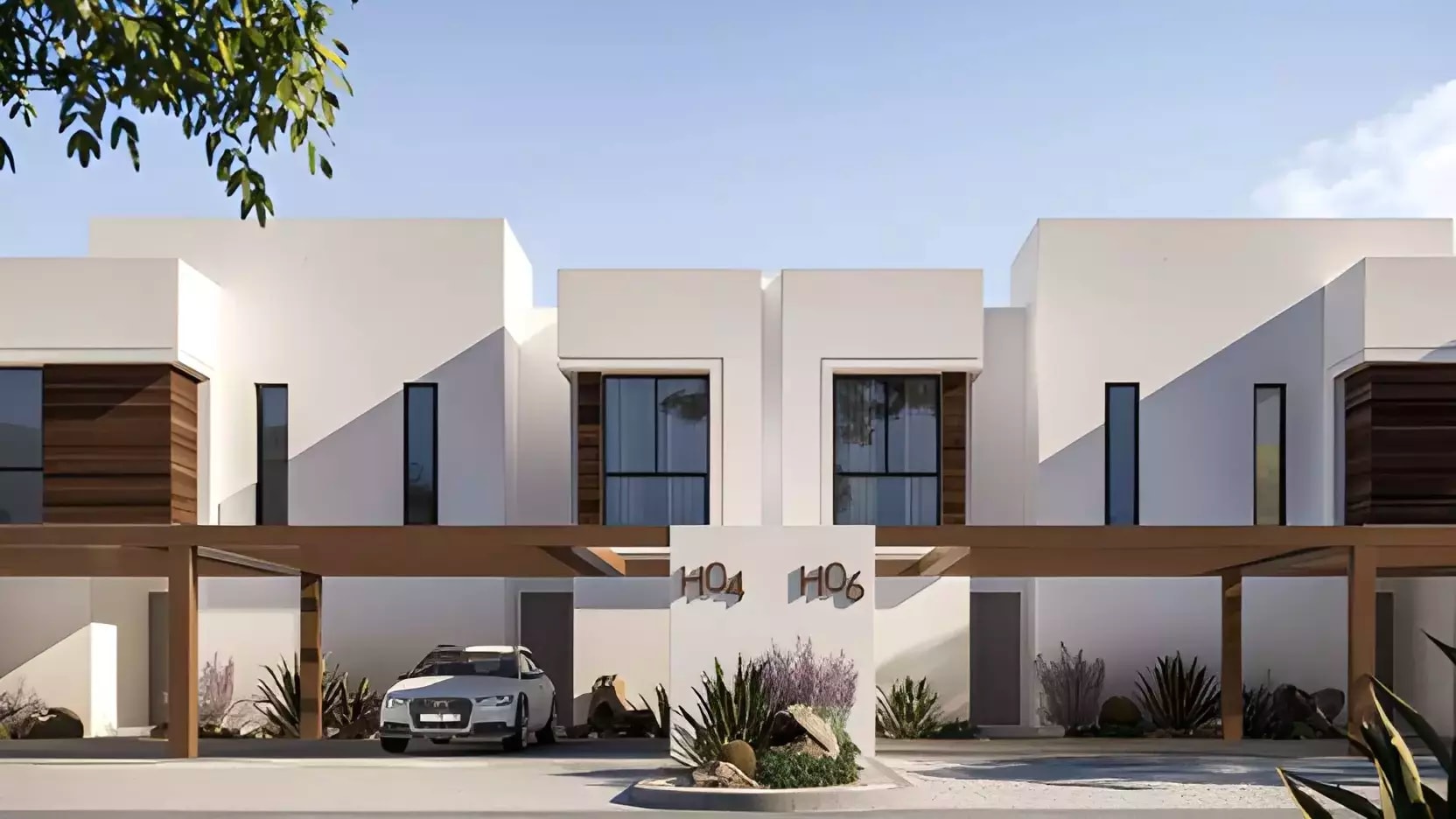 Impressie van Noya Yas Island, woningen van Aldar Properties in Yas Island, Abu Dhabi