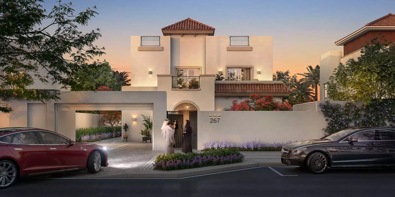 Impressie van Fay Alreeman Phase 2 By Aldar, villa's van Aldar Properties in Al Shamkha, Abu Dhabi
