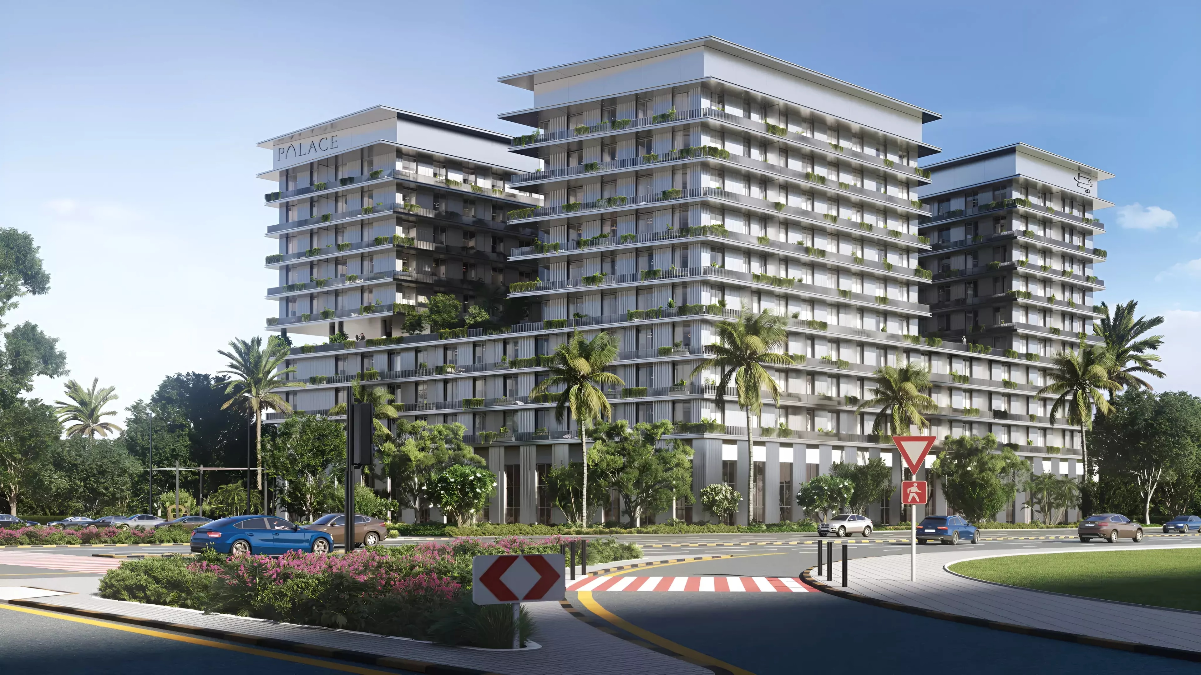 Impressie van Palace Residences Al Mamsha, appartementen van Alef Group in Muwaileh, Sharjah