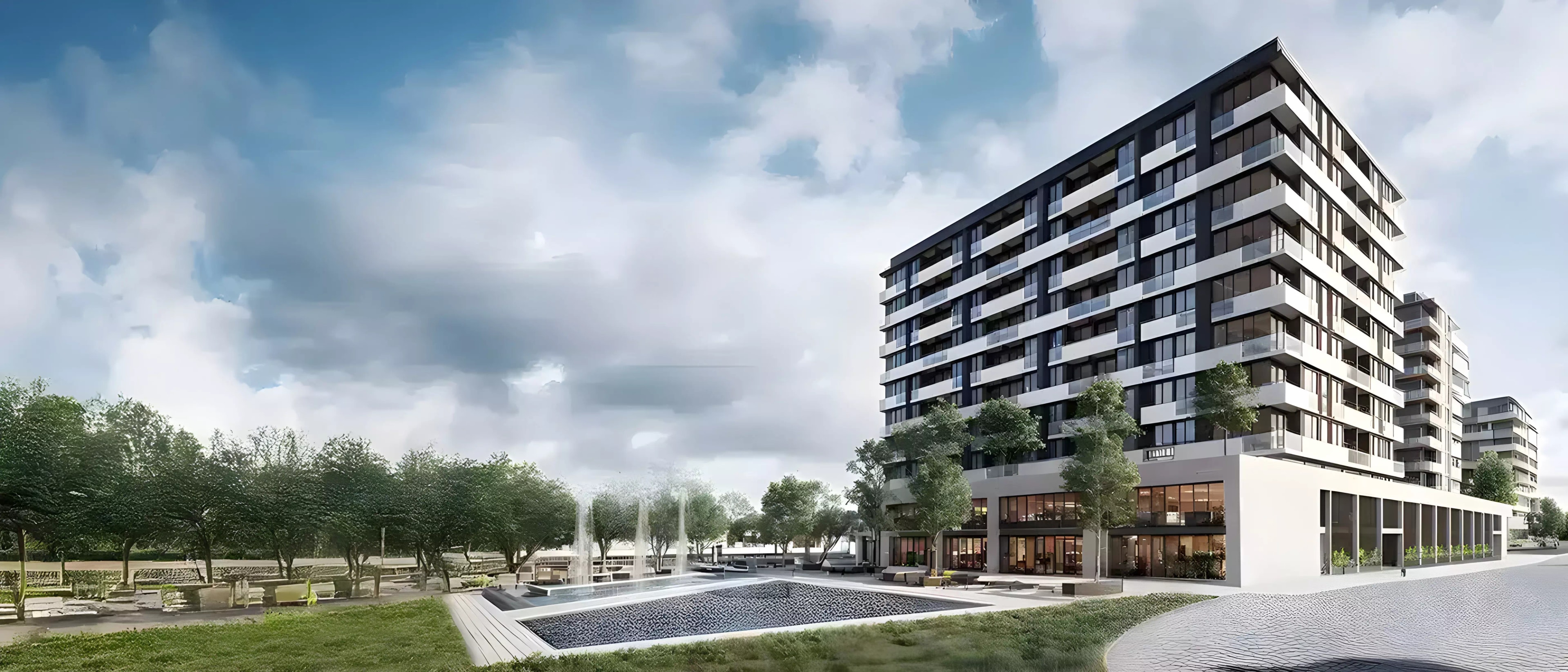 Impressie van Hamsa 3, appartementen van Alef Group in Muwaileh, Sharjah