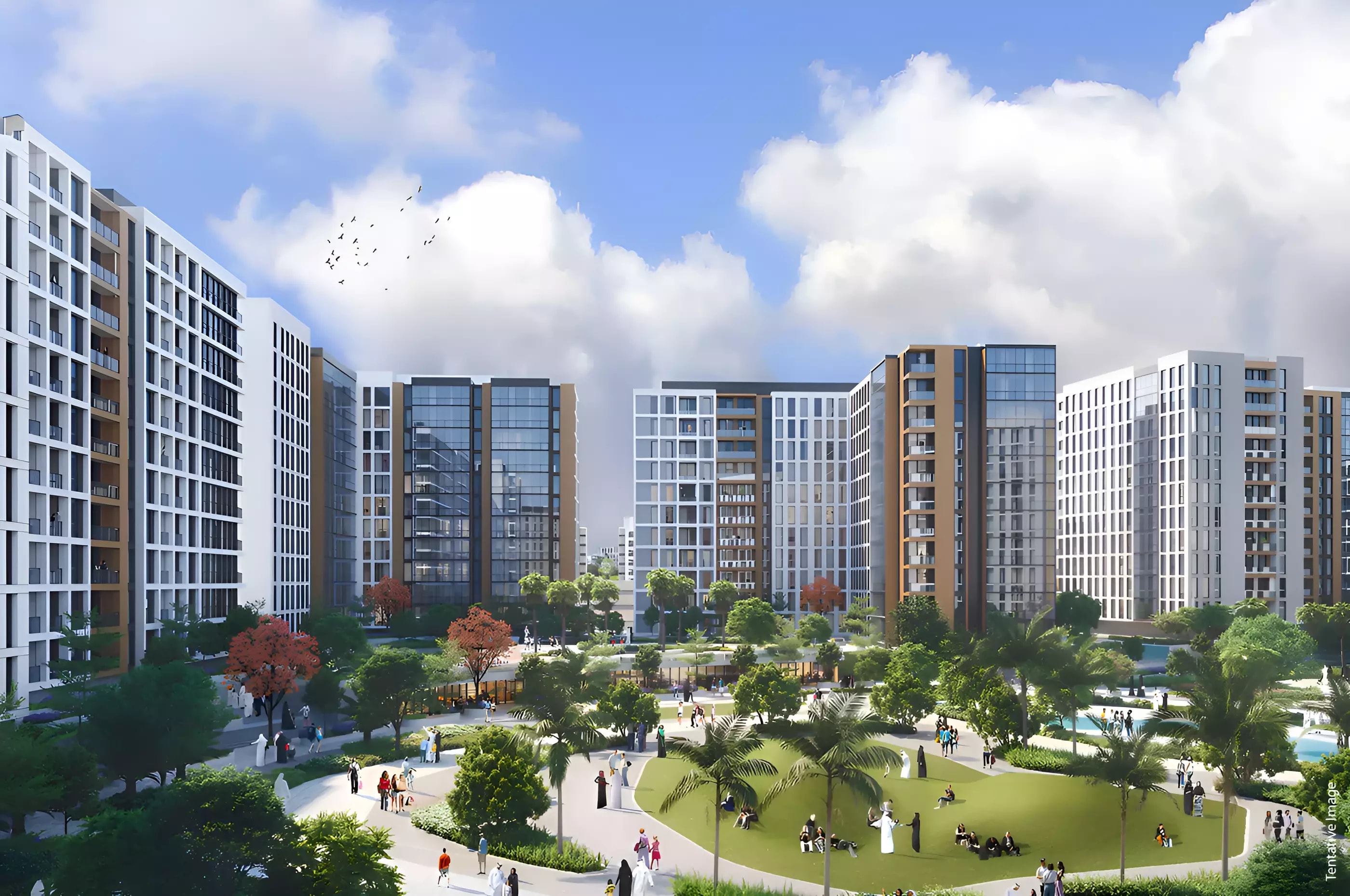 Impressie van Olfah Phase 5 by Alef, appartementen van Alef Group in Muwaileh Commercial, Sharjah
