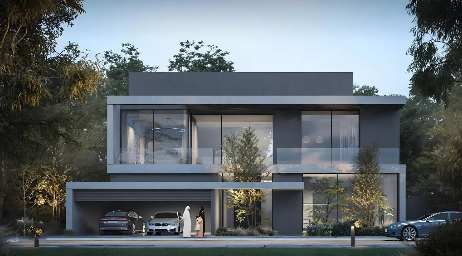 Impressie van Sequoia, woningen van ARADA in Tilal City, Sharjah