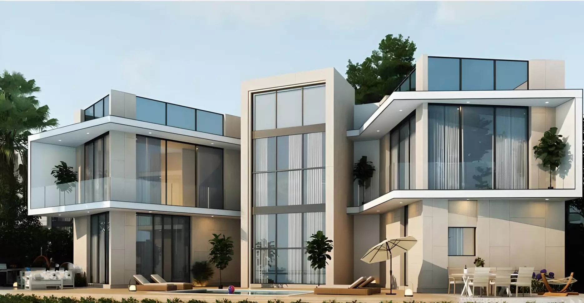 Impressie van Madain Square, villa's van Mada'in Properties in Al Suyoh, Sharjah