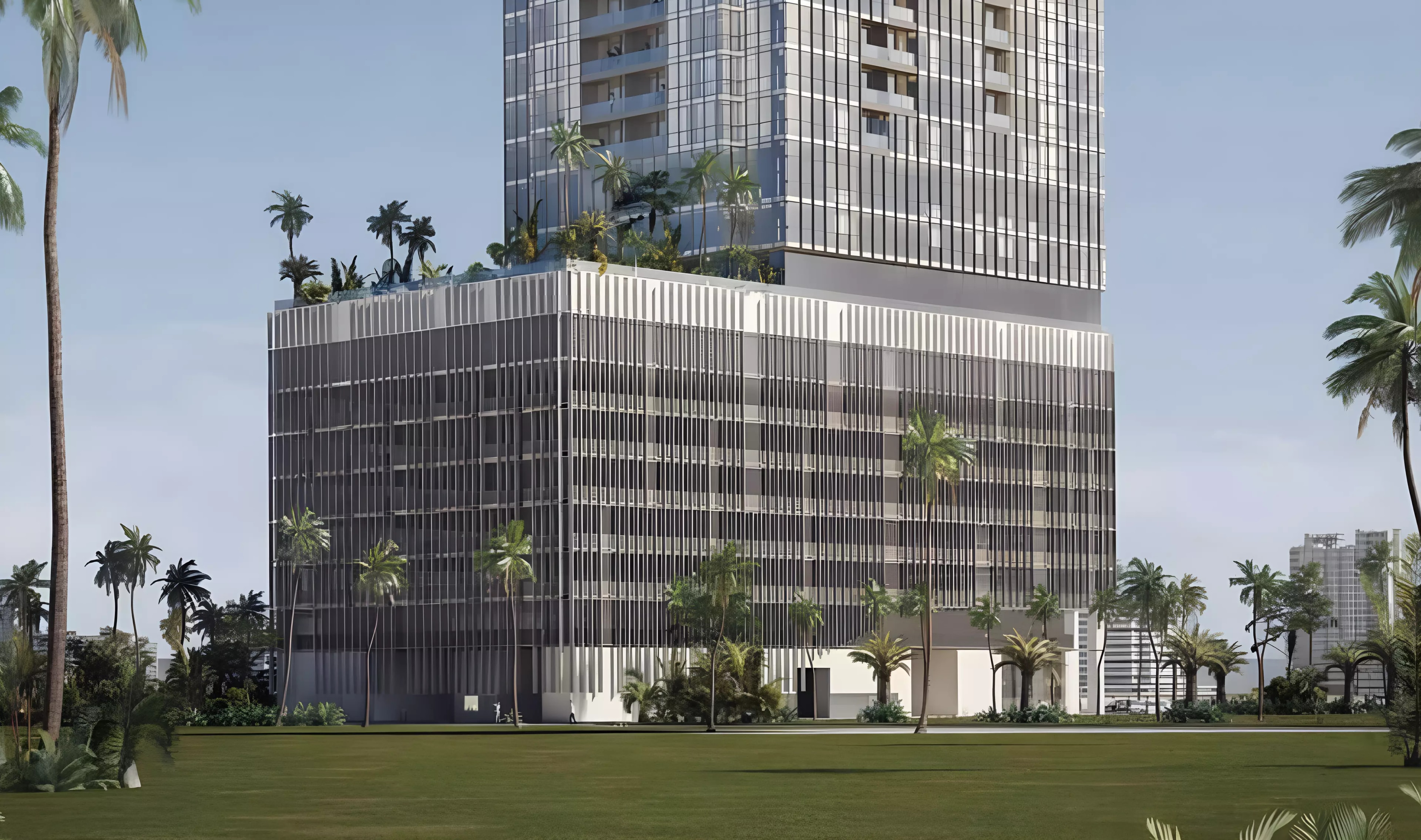 Impressie van La Plage Tower, woningen van Al Thuriah in Al Mamzar - Sharjah, Sharjah