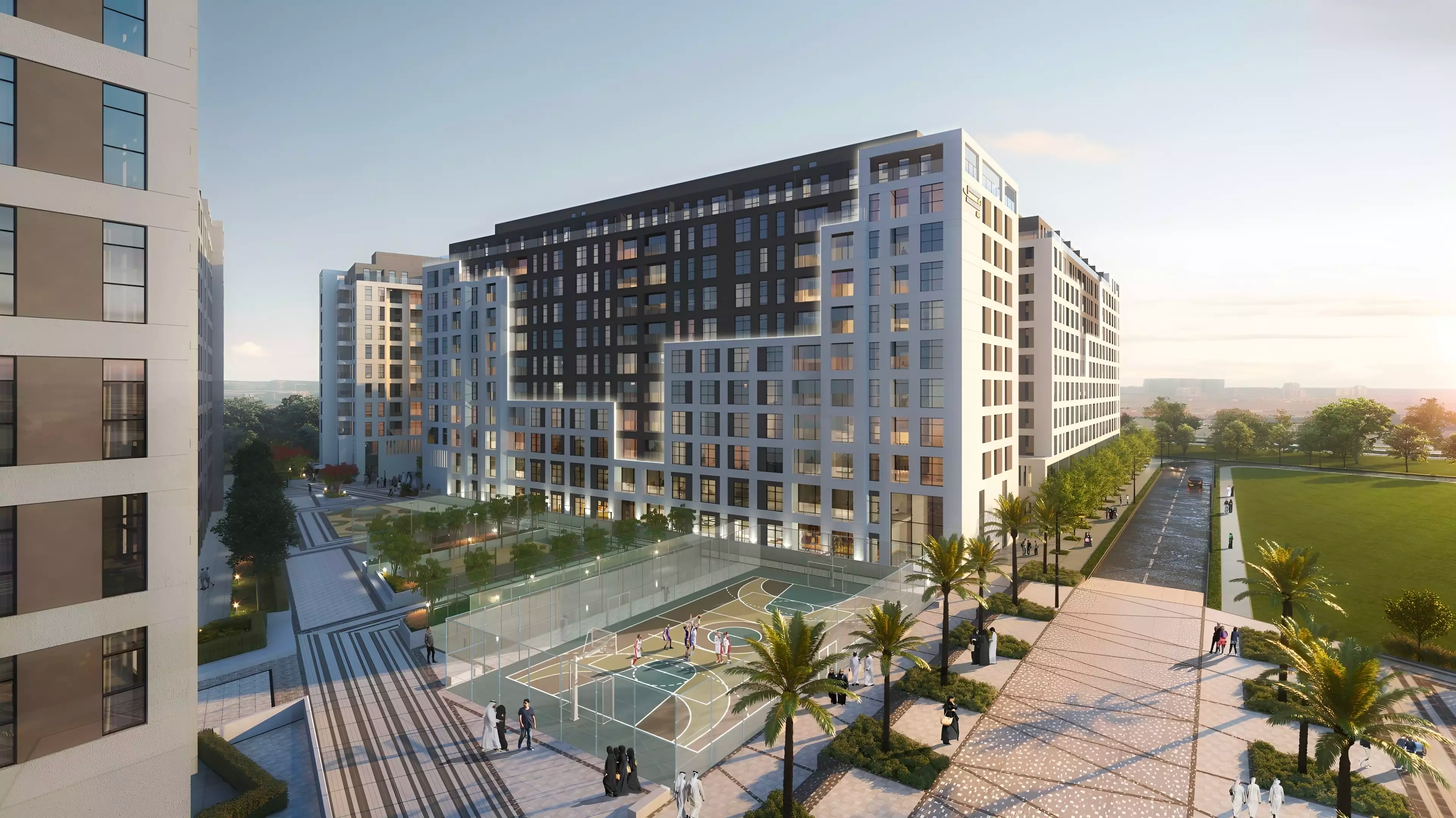 Impressie van Sawa 1, appartementen van Alef Group in Muwaileh, Sharjah