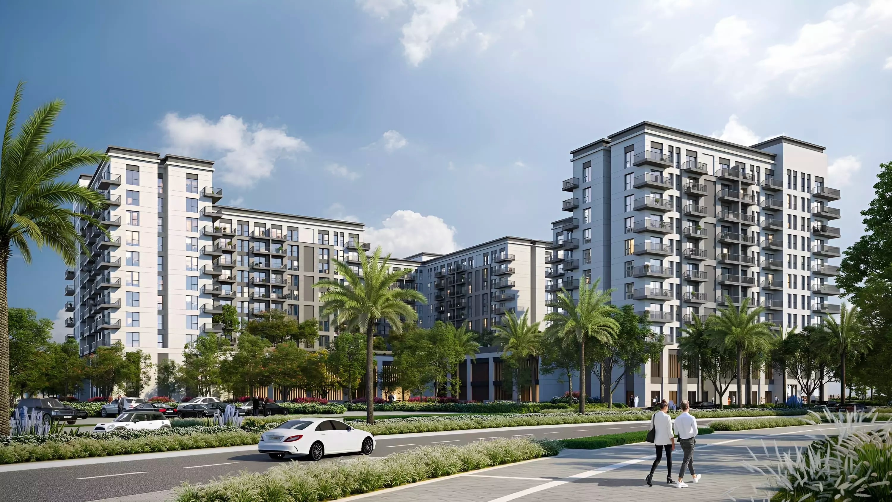 Impressie van Oud Residences, appartementen van Eagle Hills in Al Khan, Sharjah