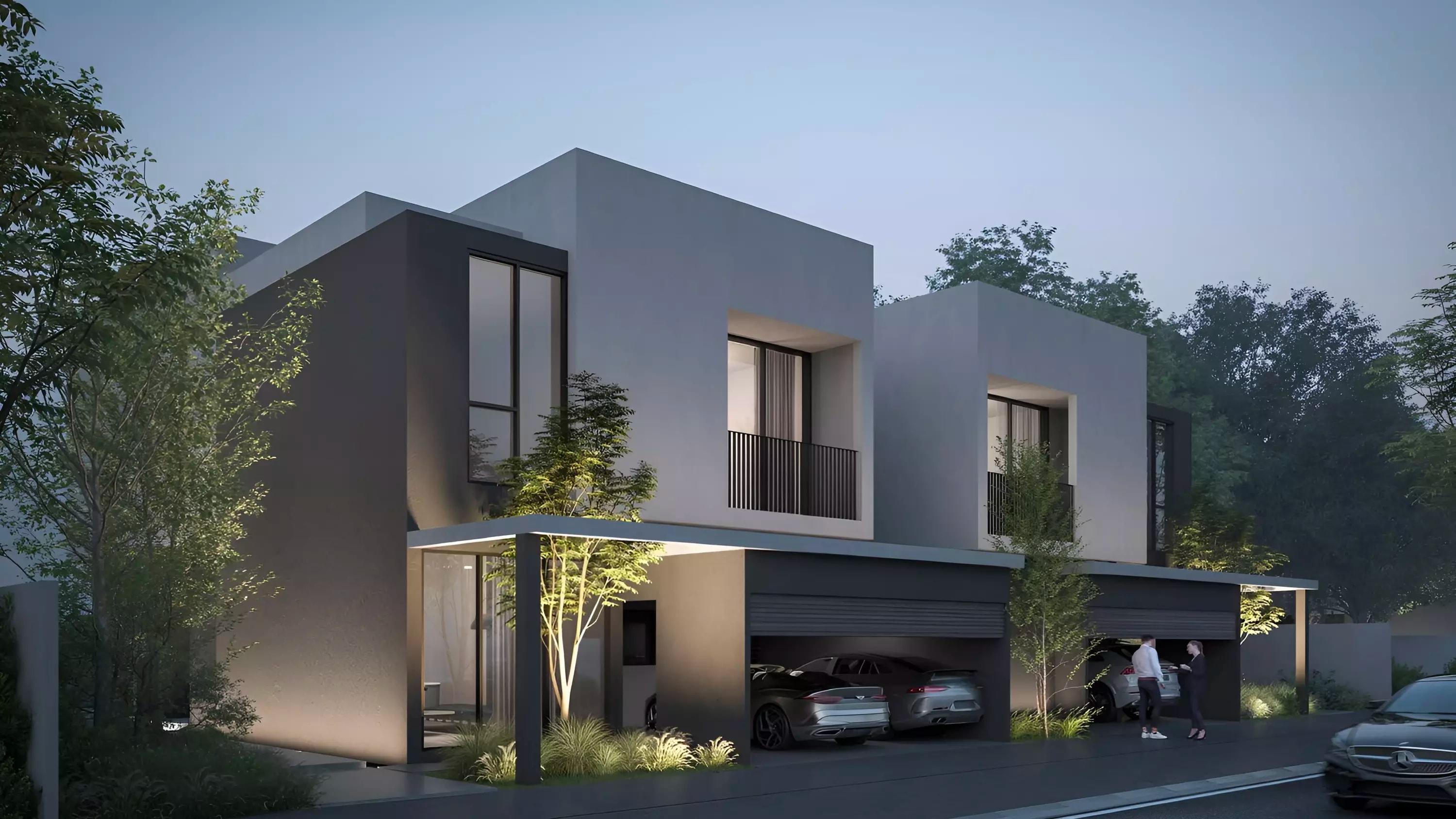 Impressie van Coral, woningen van ARADA in Al Ruwaidat Suburb, Sharjah