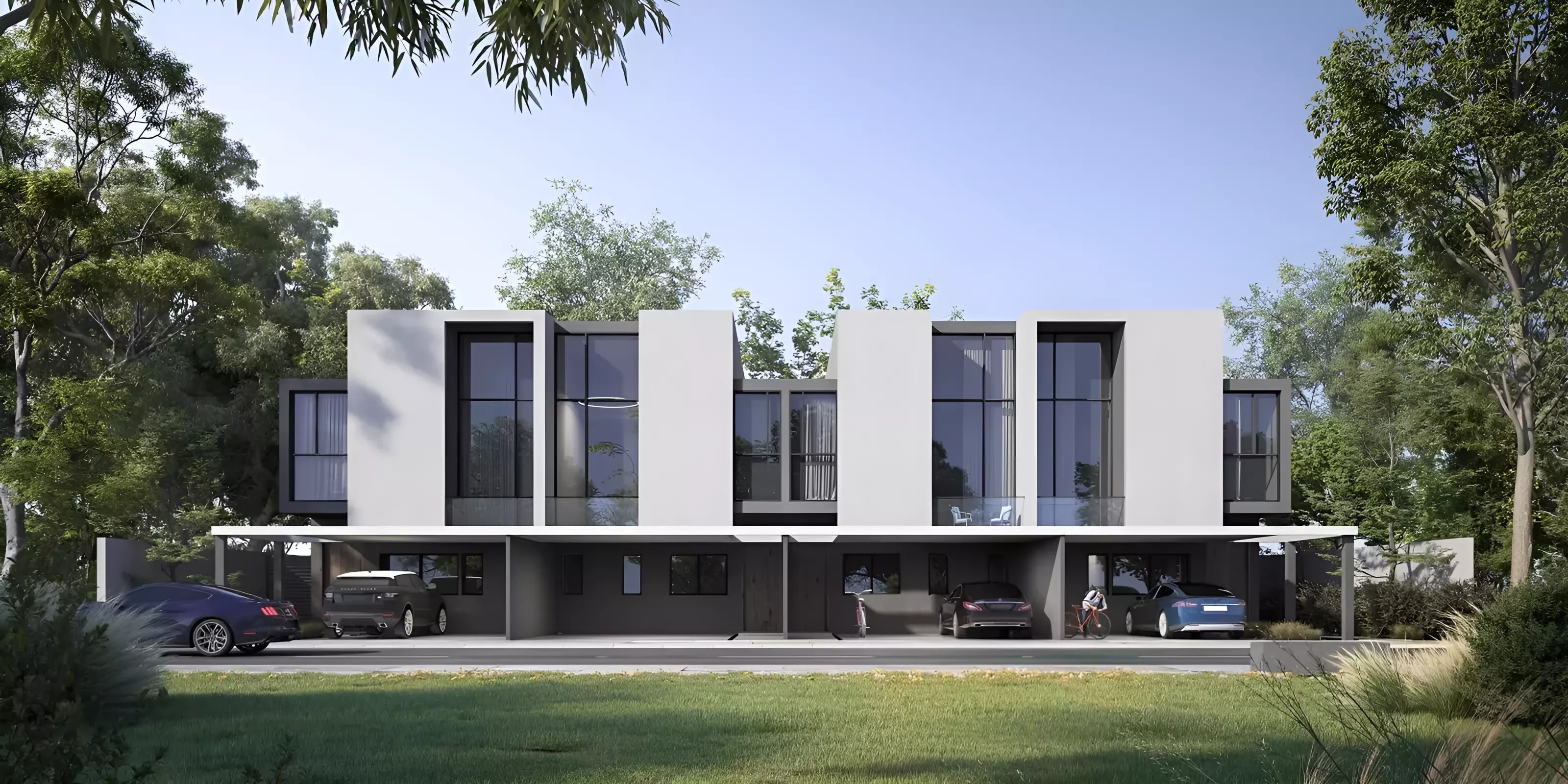 Impressie van Robinia, woningen van ARADA in Tilal City, Sharjah