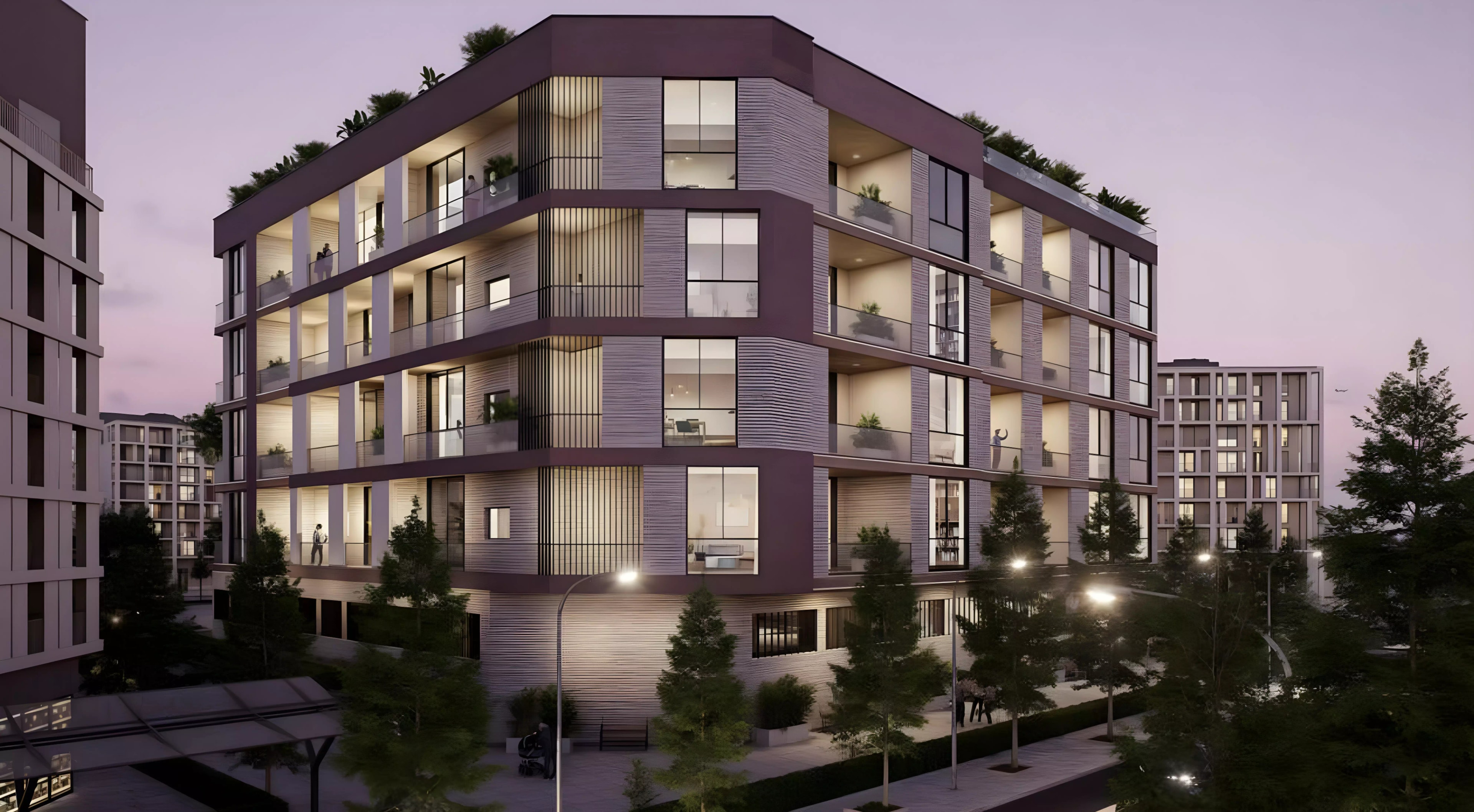 Impressie van AB Cleo, appartementen van AB Developers in Jebel Ali Hills, Dubai