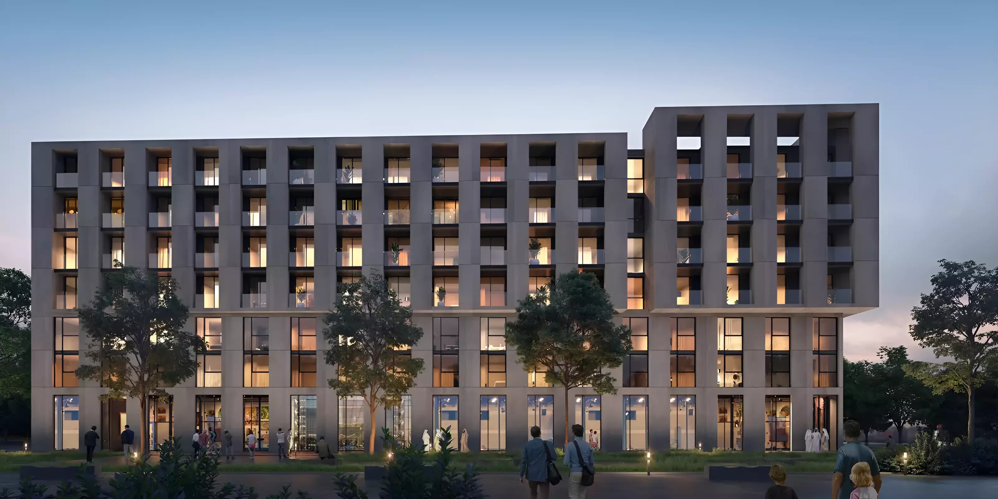 Impressie van Tiraz By Arada, appartementen van ARADA in Aljada, Sharjah