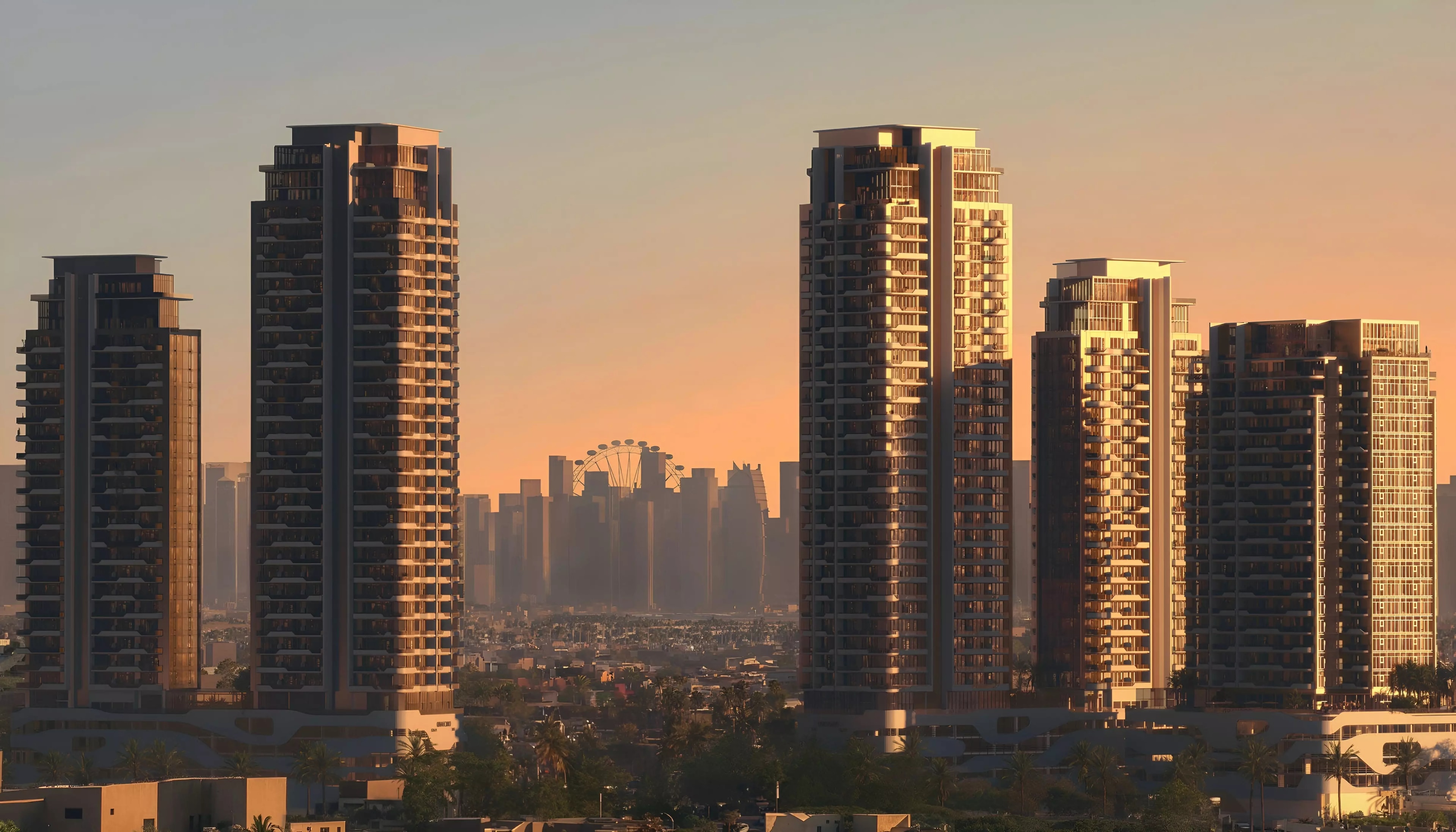 Impressie van Solena Orchard Place, woningen van PEAK SUMMIT REAL ESTATE DEVELOPMENT in Jumeirah Village Circle, Dubai