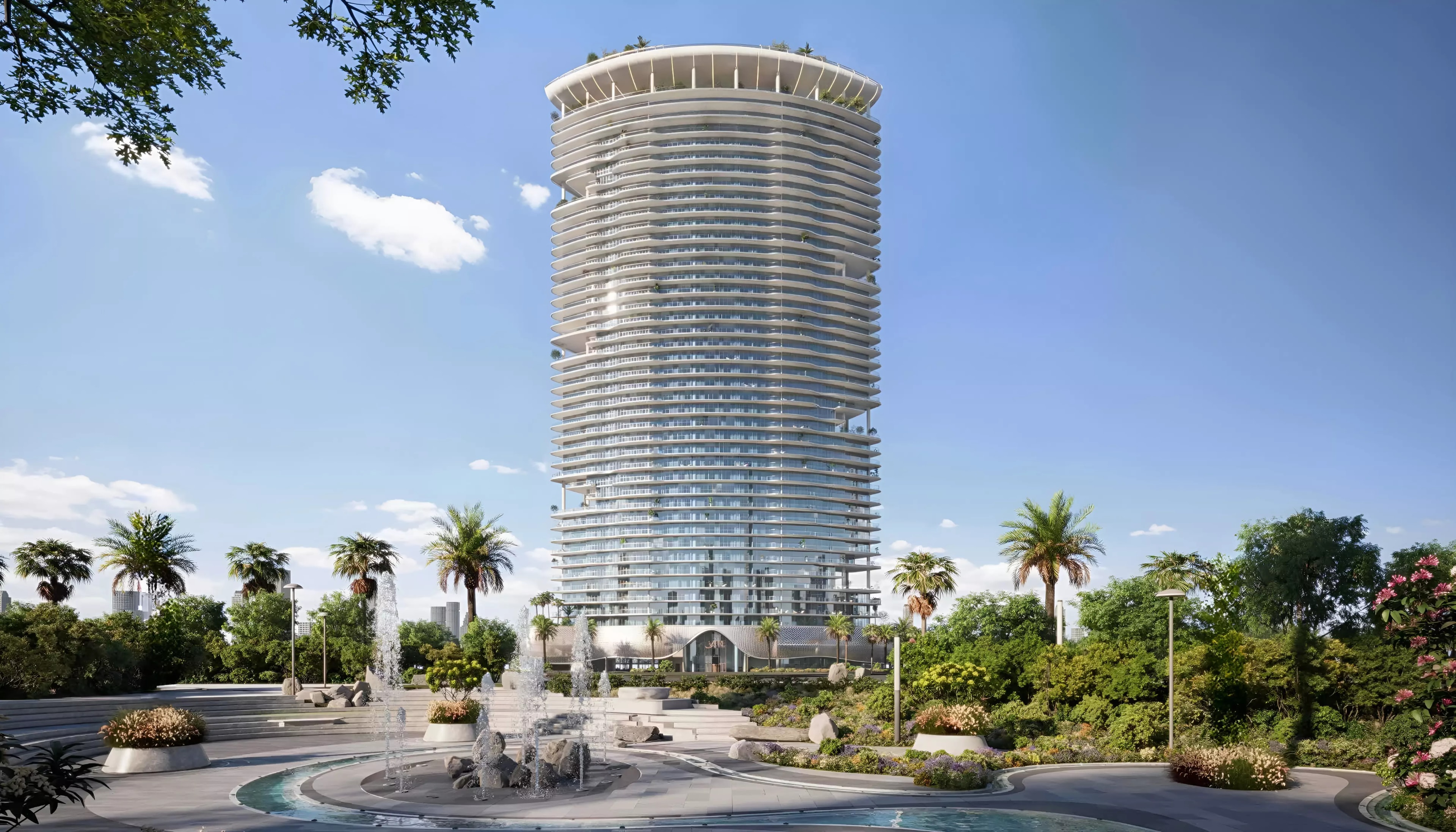 Impressie van Azure by Lapis, woningen van Lapis Properties in RAK Central, Ras Al Khaimah
