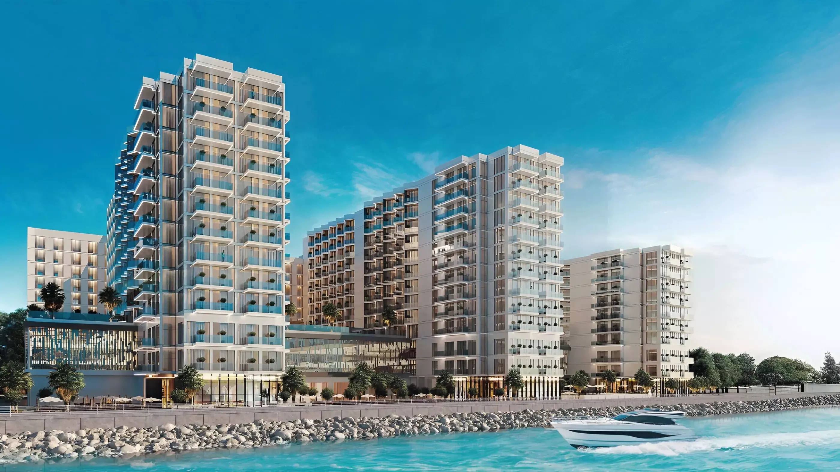 Impressie van Playa Viva, appartementen van UniEstate in Al Marjan Island, Ras Al Khaimah